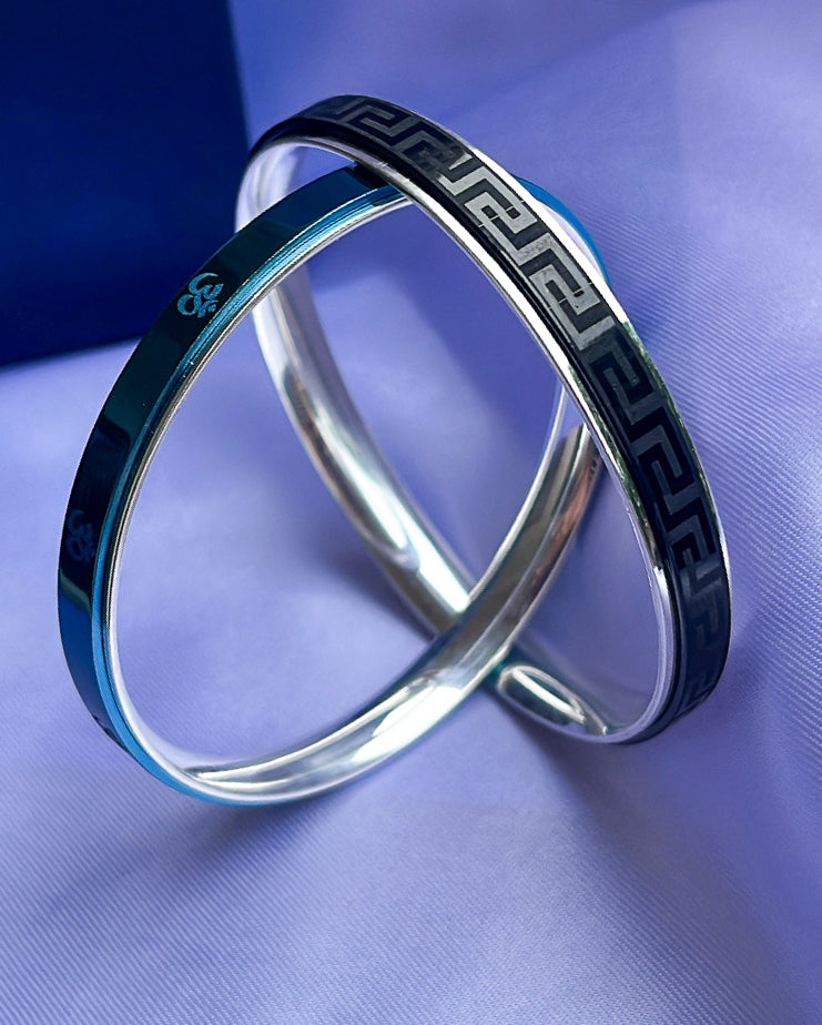 Men Silver Kada