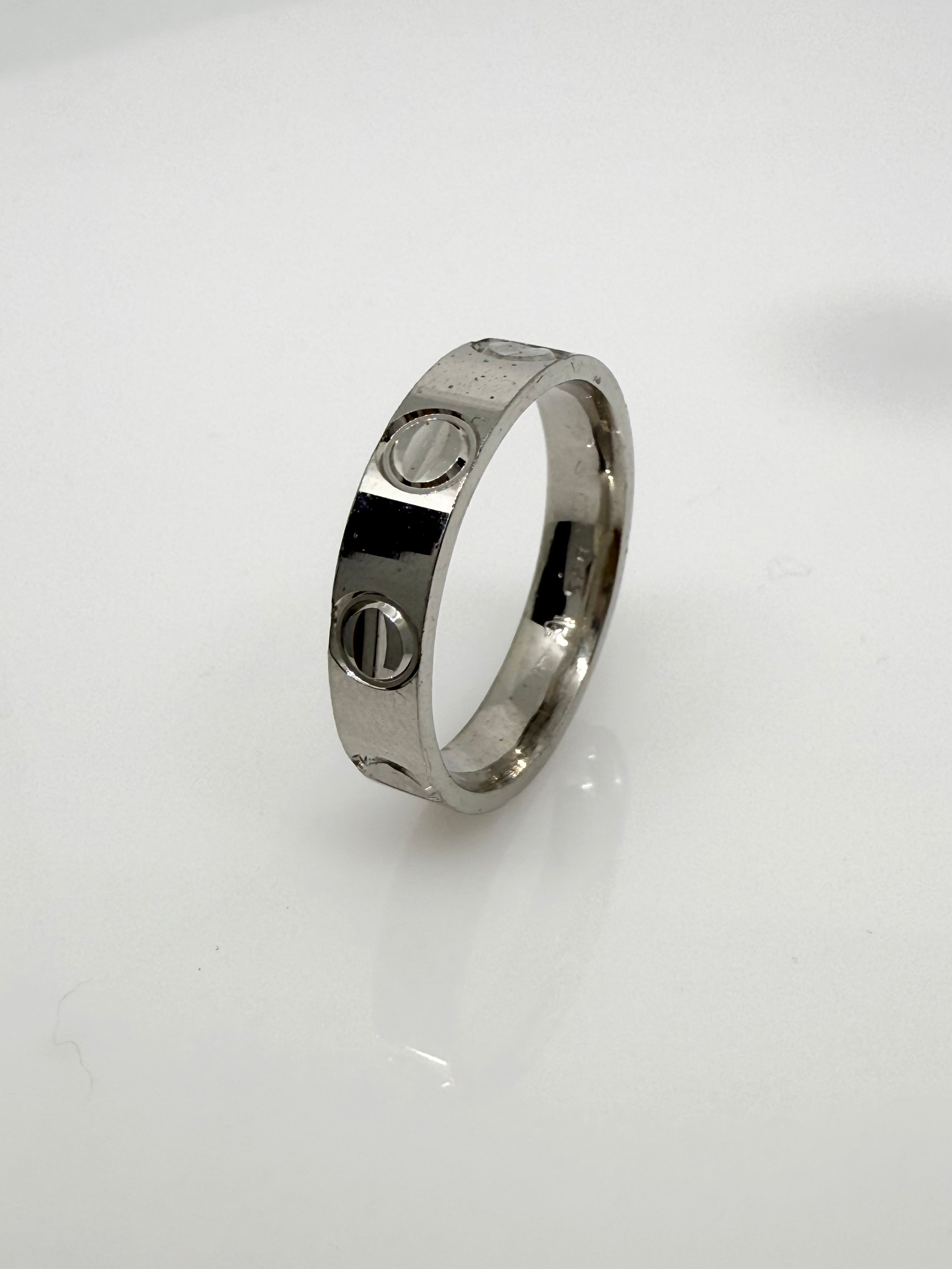 925 Sterling Silver Signature Band | Thumb Ring for Men | UNISEX