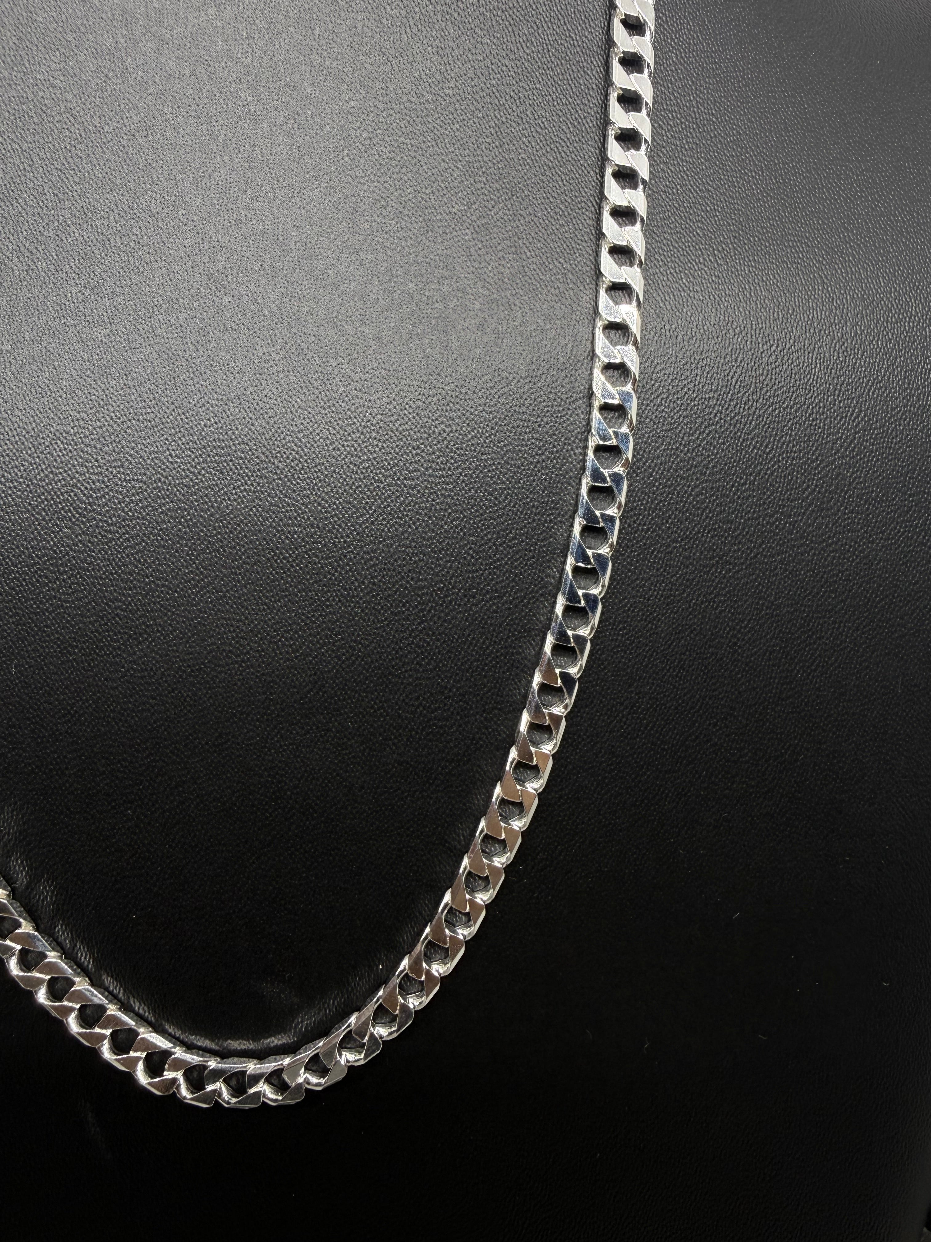 925 STERLING SILVER REGAL FIGARO MEN’S CHAIN