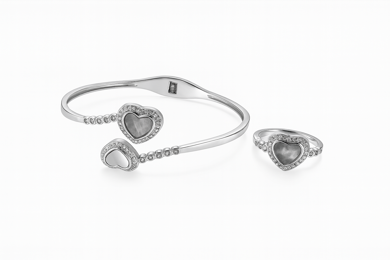 925 STERLING SILVER RING BRACELET COMBO | FOR HER