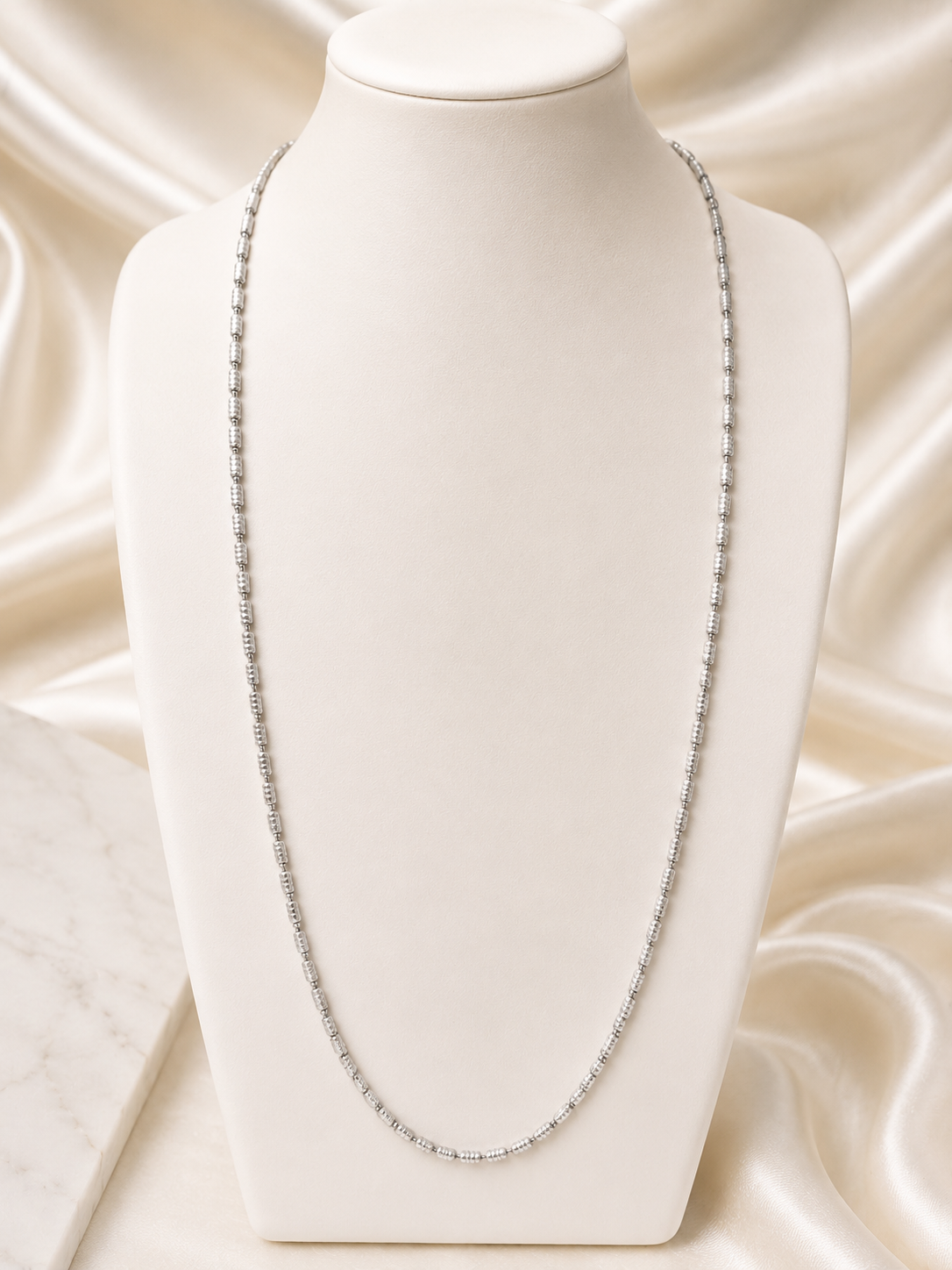 925 Sterling Silver Roma Bead Chain