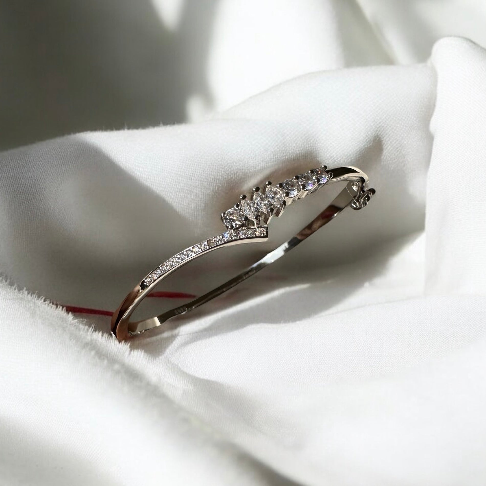 Classy Everyday Wear Bracelet | 925 Sterling Silver Bangle Bracelet