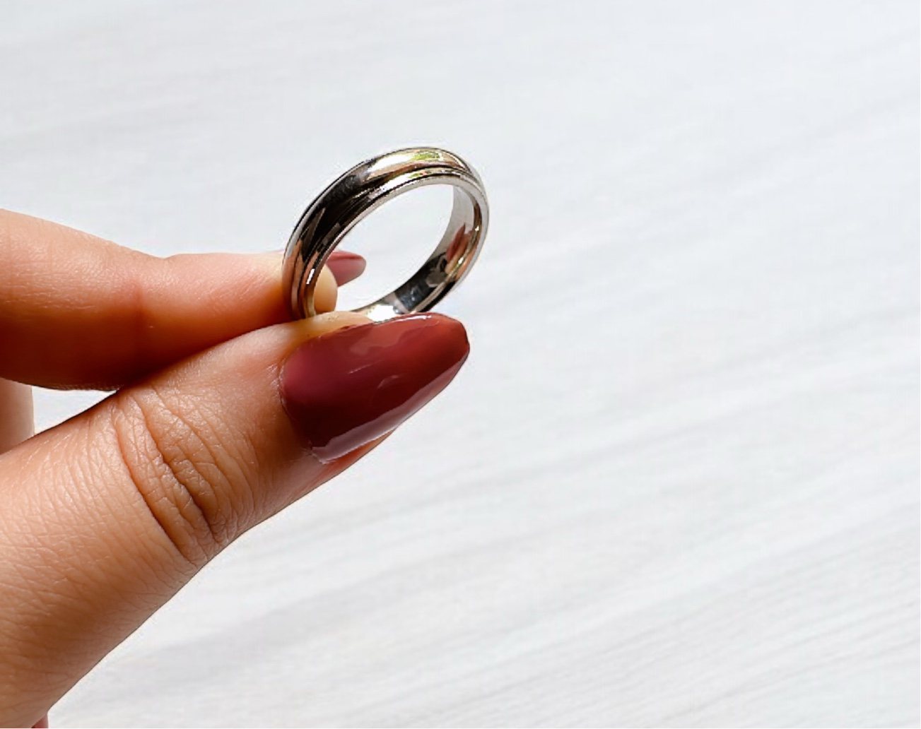 925 Sterling Silver Radiance band| Thumb Ring for Men UNISEX