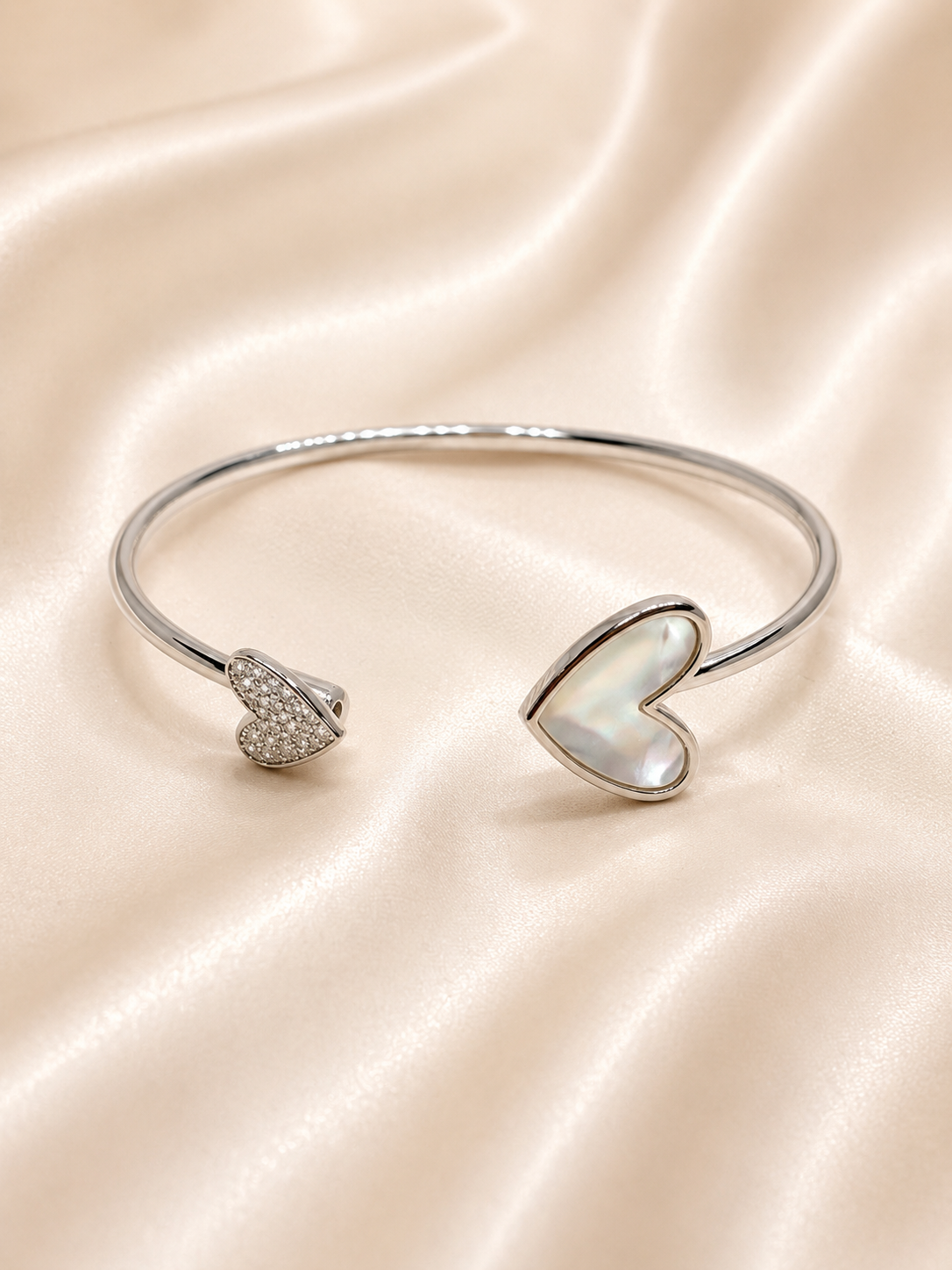 925 Sterling Silver Openable Eternal Love Bracelet | For Her