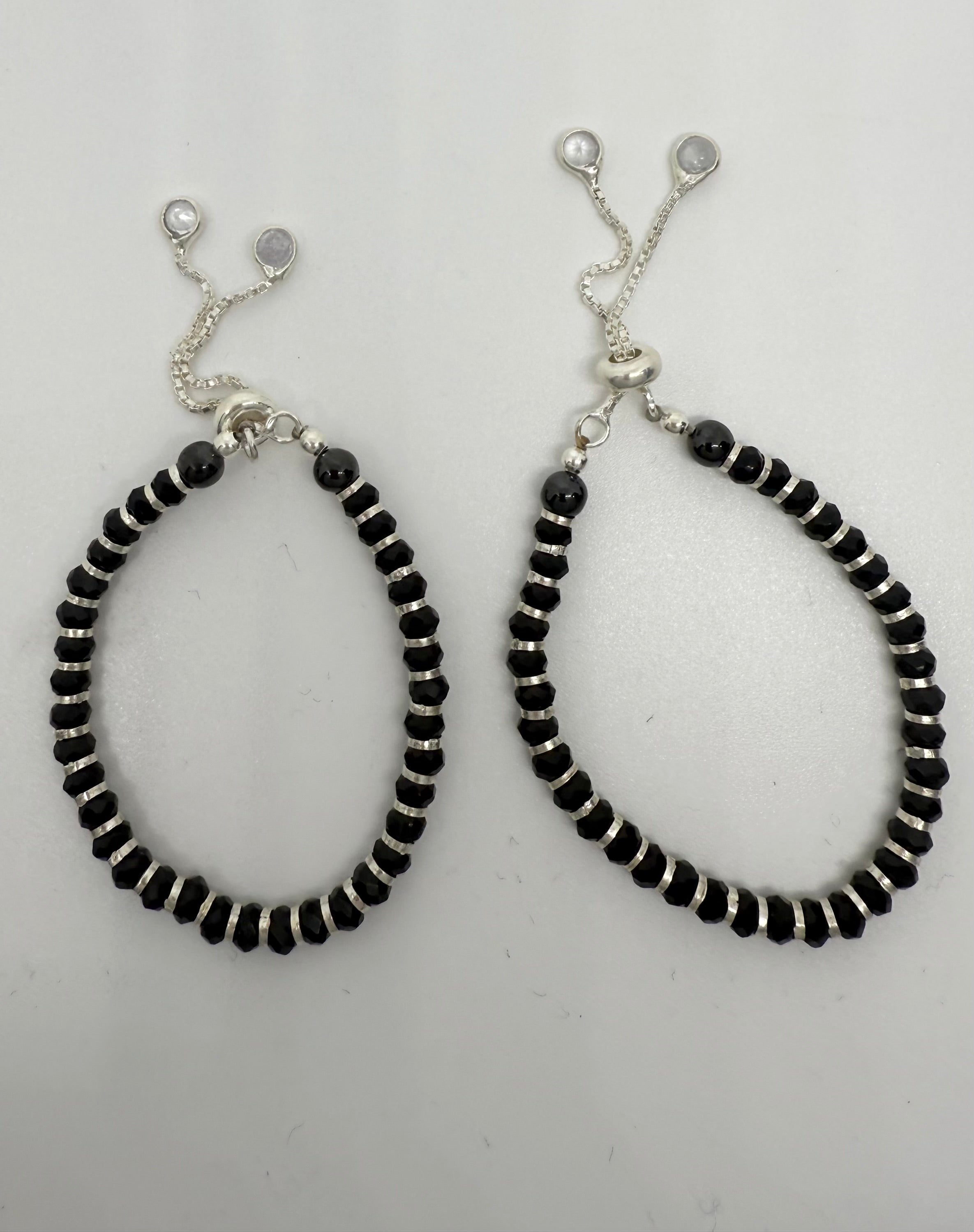 KIDS BLACK BEADS NAZARIYA BRACELET | ADJUSTABLE STYLE