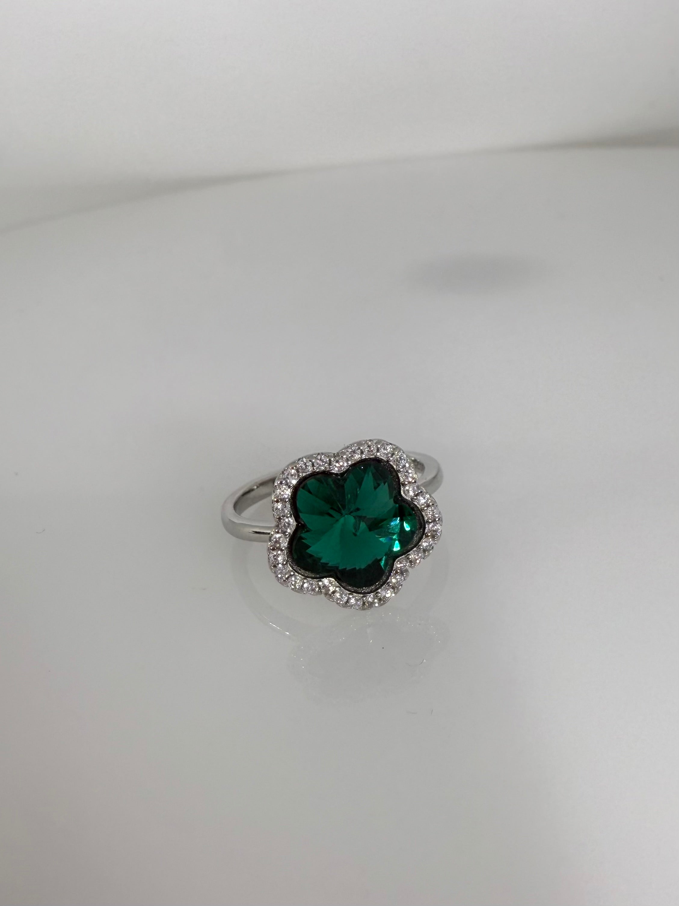 925 Sterling Silver Flora Women Ring