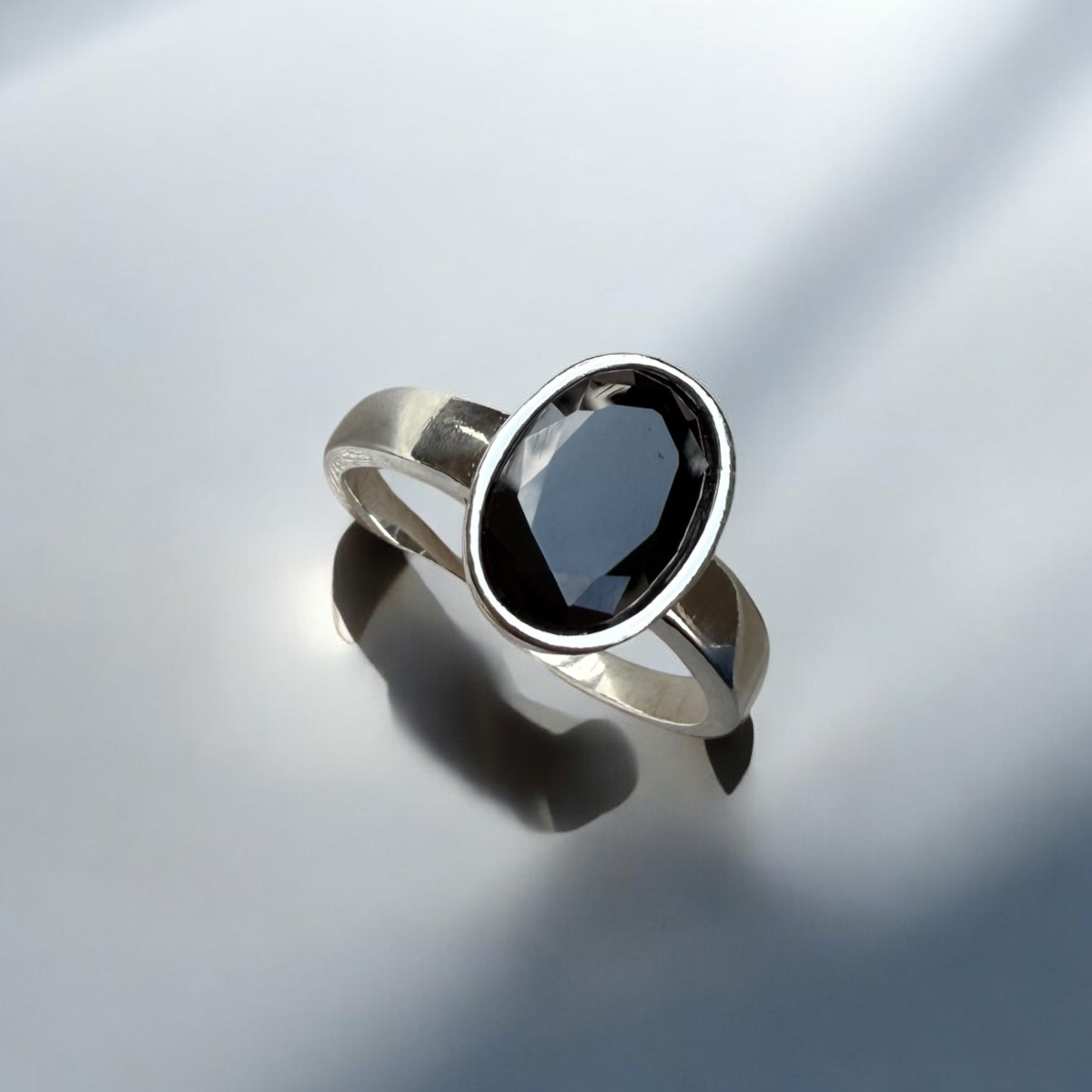 925 Sterling Silver Ring for Men | Shadow Sphere