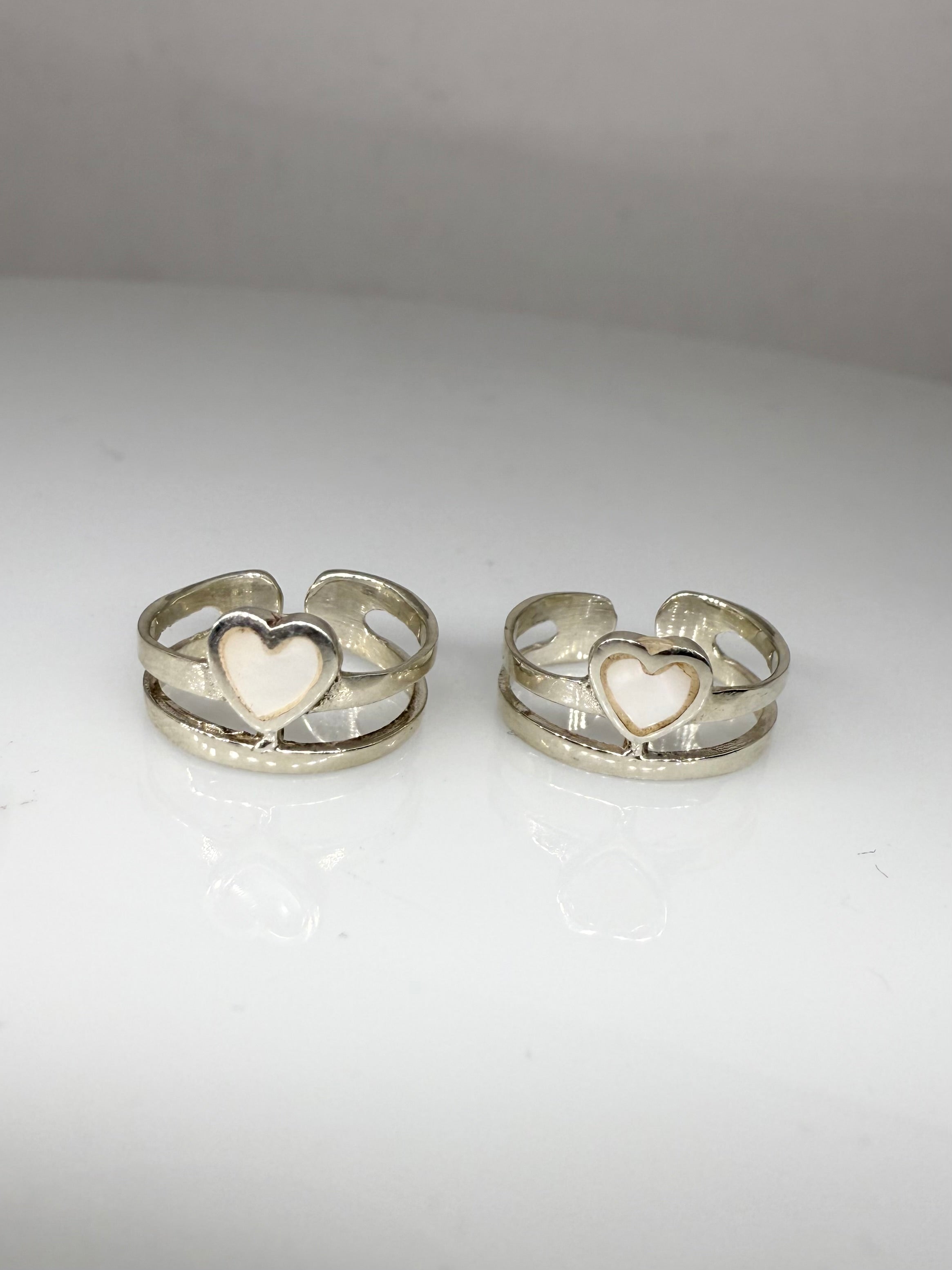 925 Sterling Silver Toe rings (2 rings) | Free Size