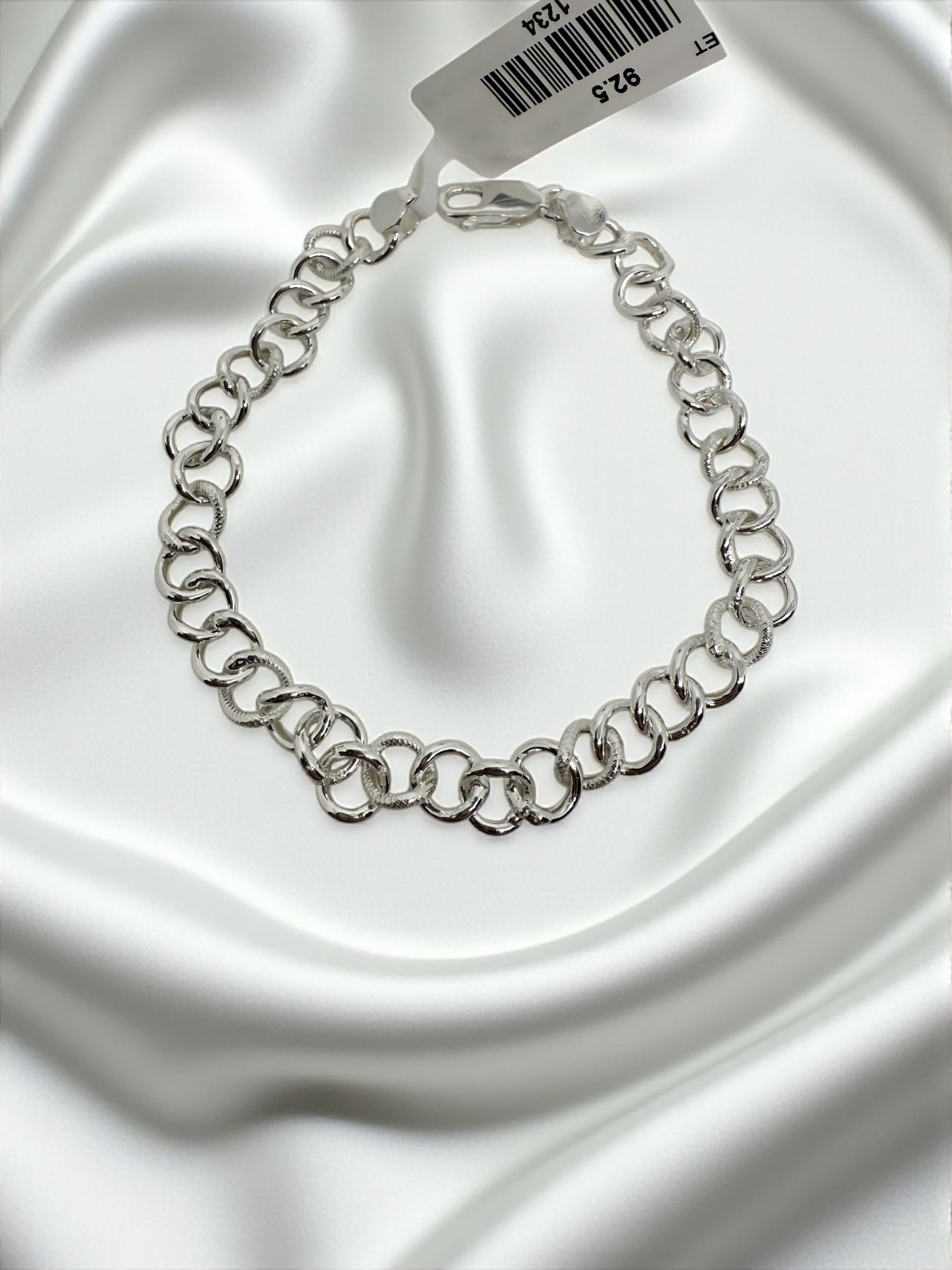 925 Sterling Silver Elite Men’s Bracelet