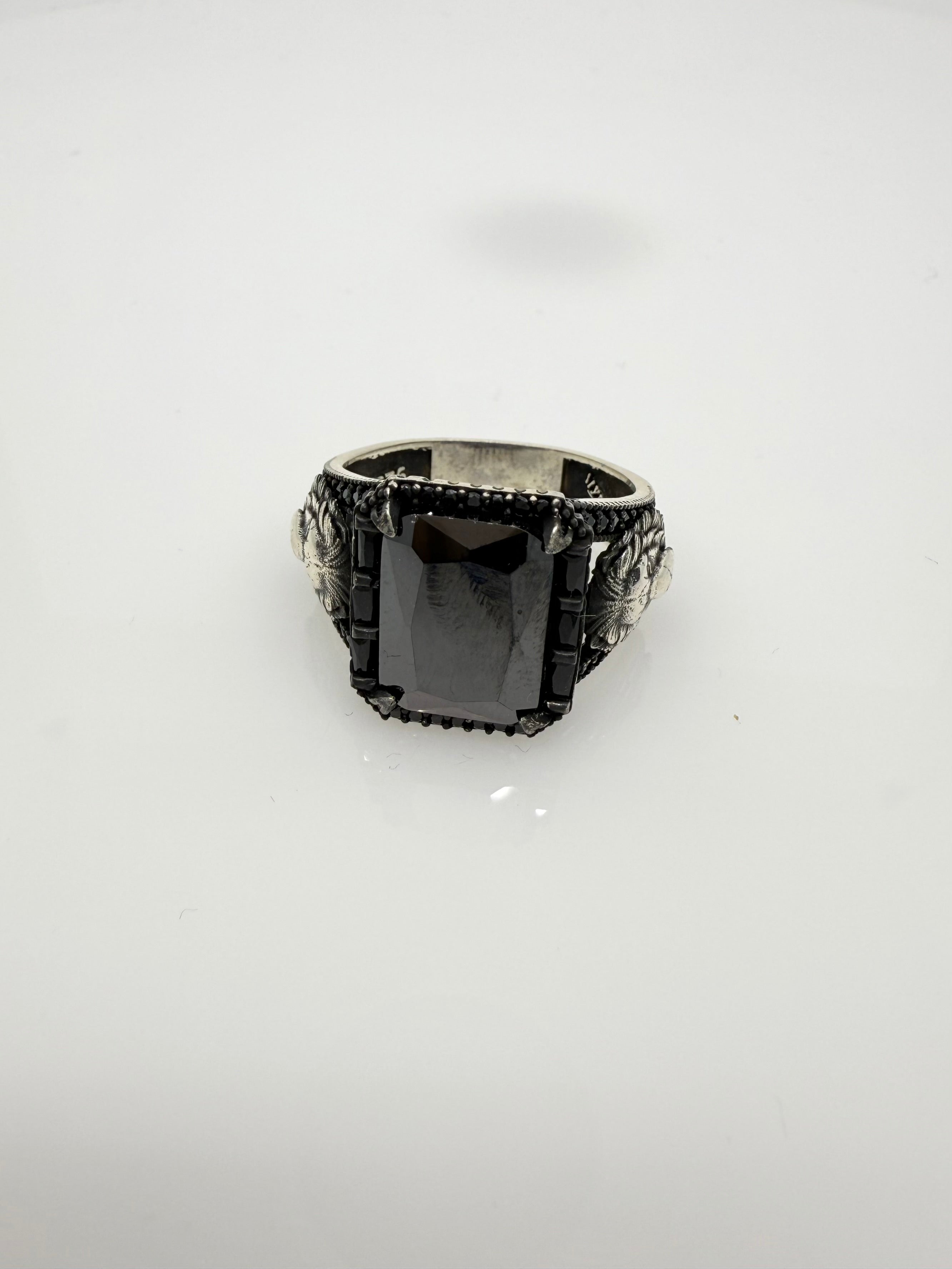 925 Sterling Silver Ring for Men | Red Lion