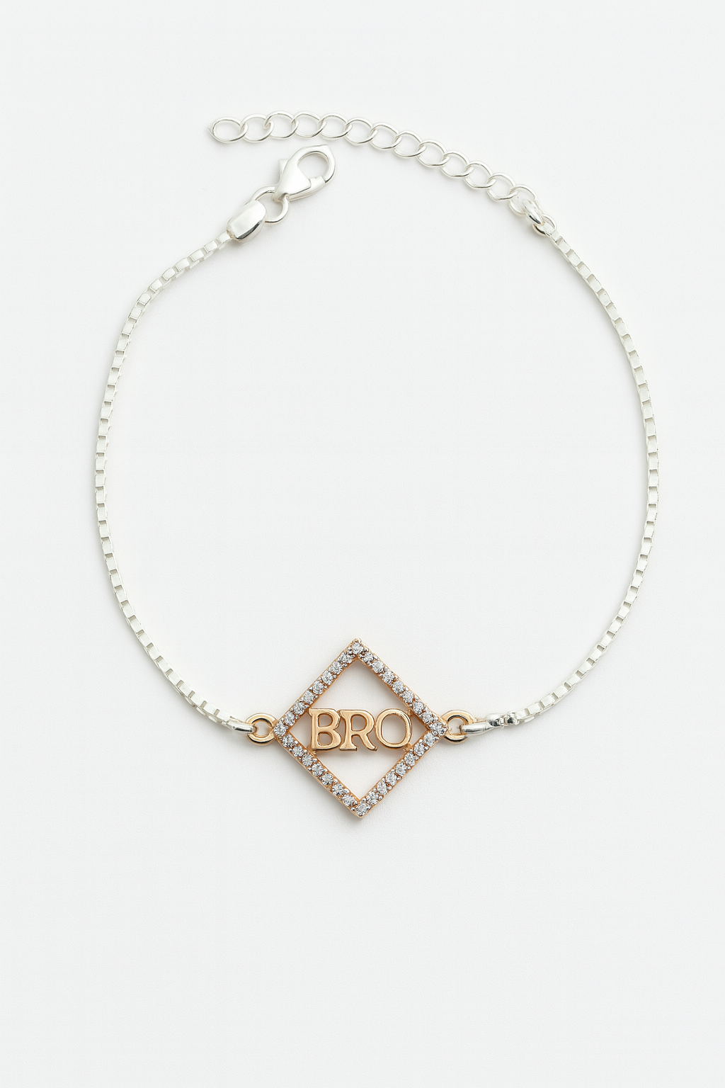 925 Sterling Silver Rakhi Bracelet | Bro