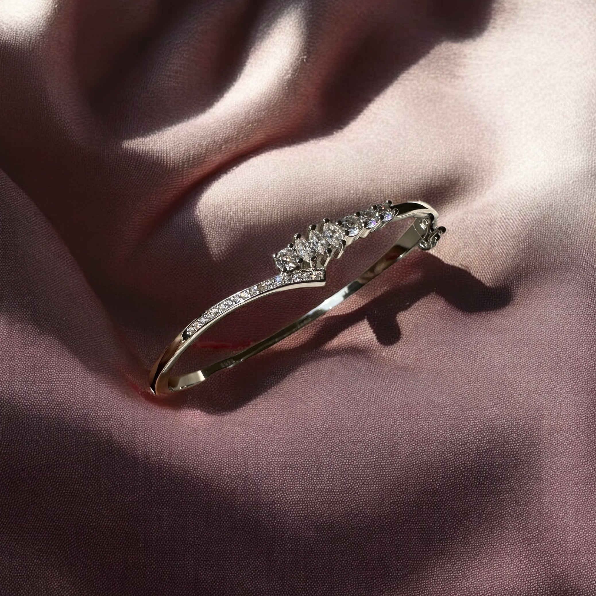 Classy Everyday Wear Bracelet | 925 Sterling Silver Bangle Bracelet
