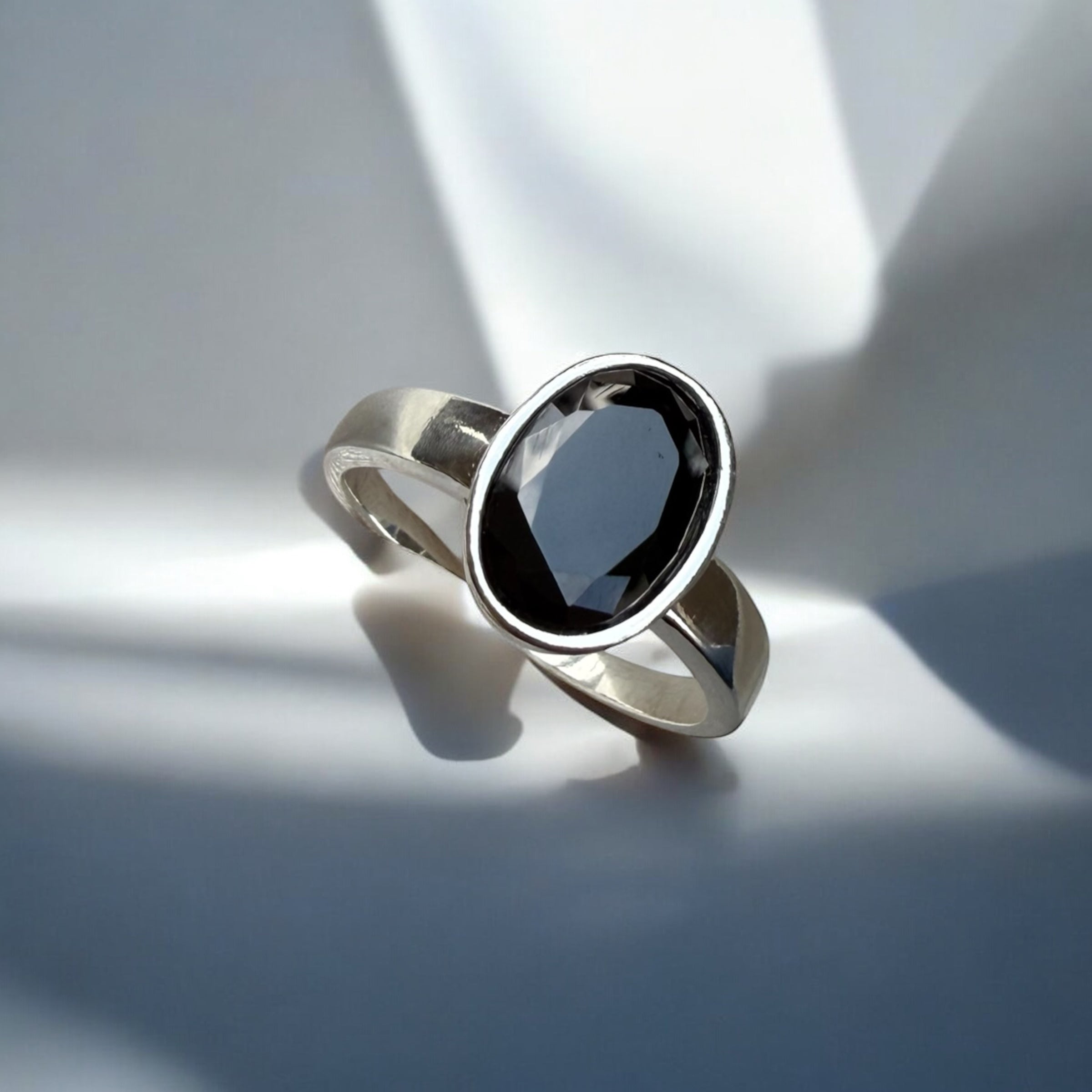 925 Sterling Silver Ring for Men | Shadow Sphere
