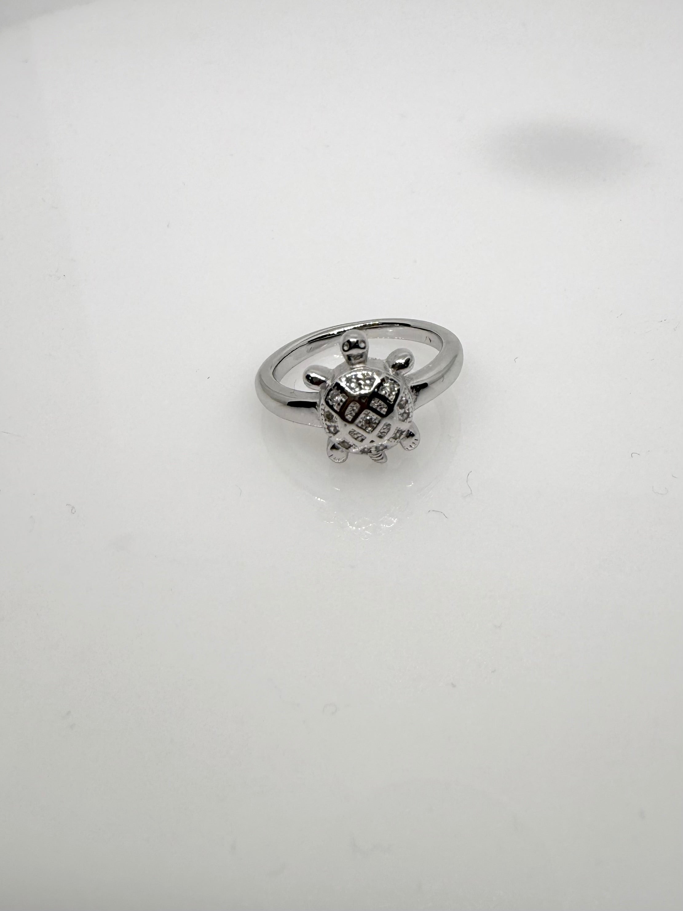 925 Sterling Silver Classic Tortoise Ring