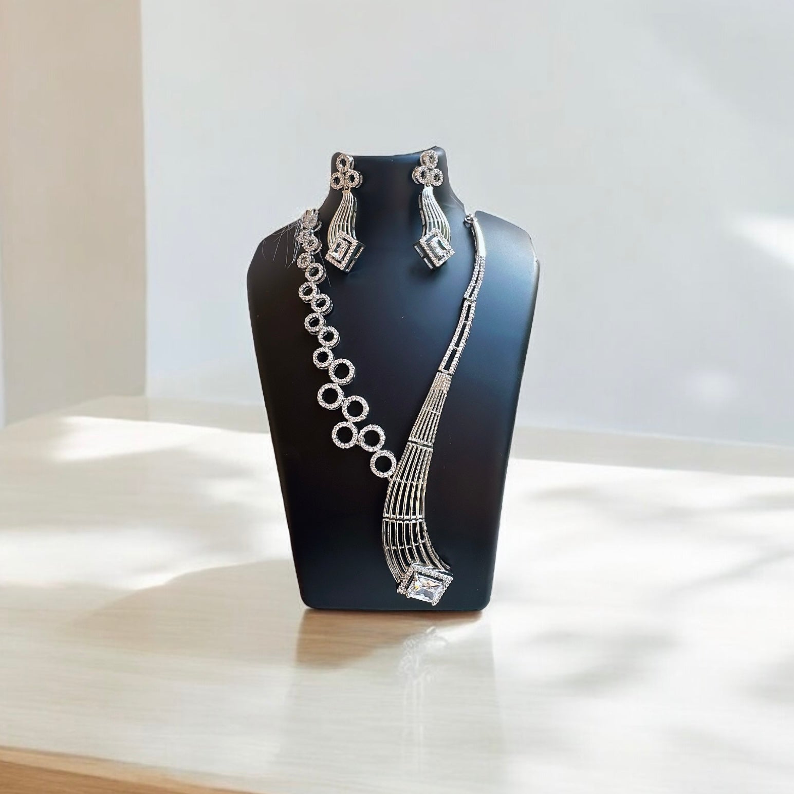 Kaza Signature Solitaire Pendant Set | 925 Sterling Silver Set