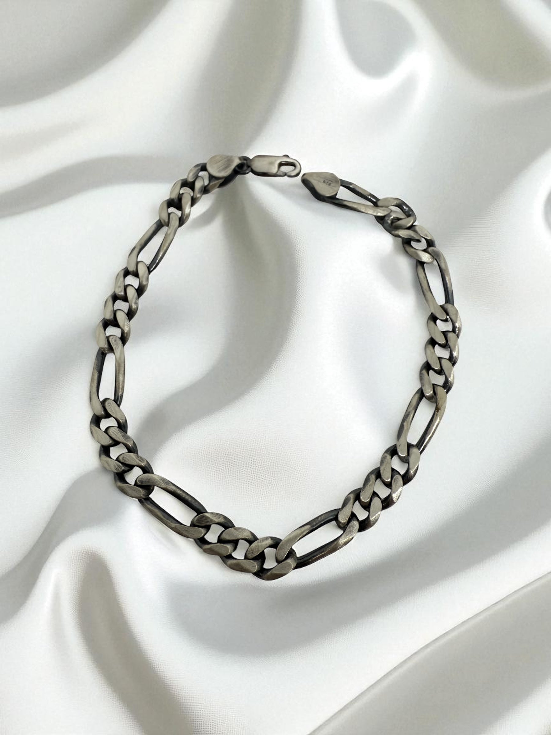 925 Sterling Silver Timeless Oxidised Men’s Bracelet