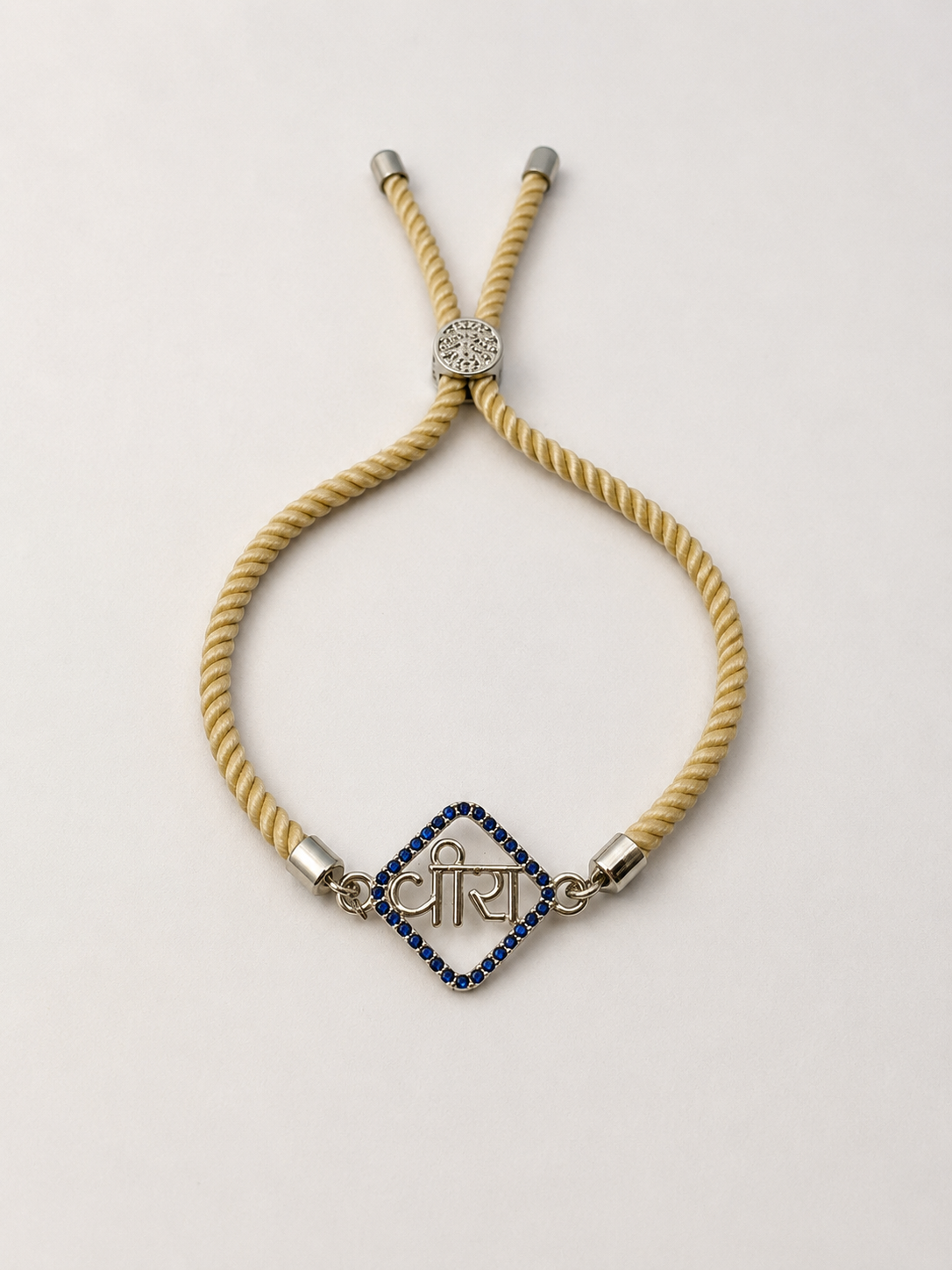 925 Sterling Silver Adjustable Thread Rakhi