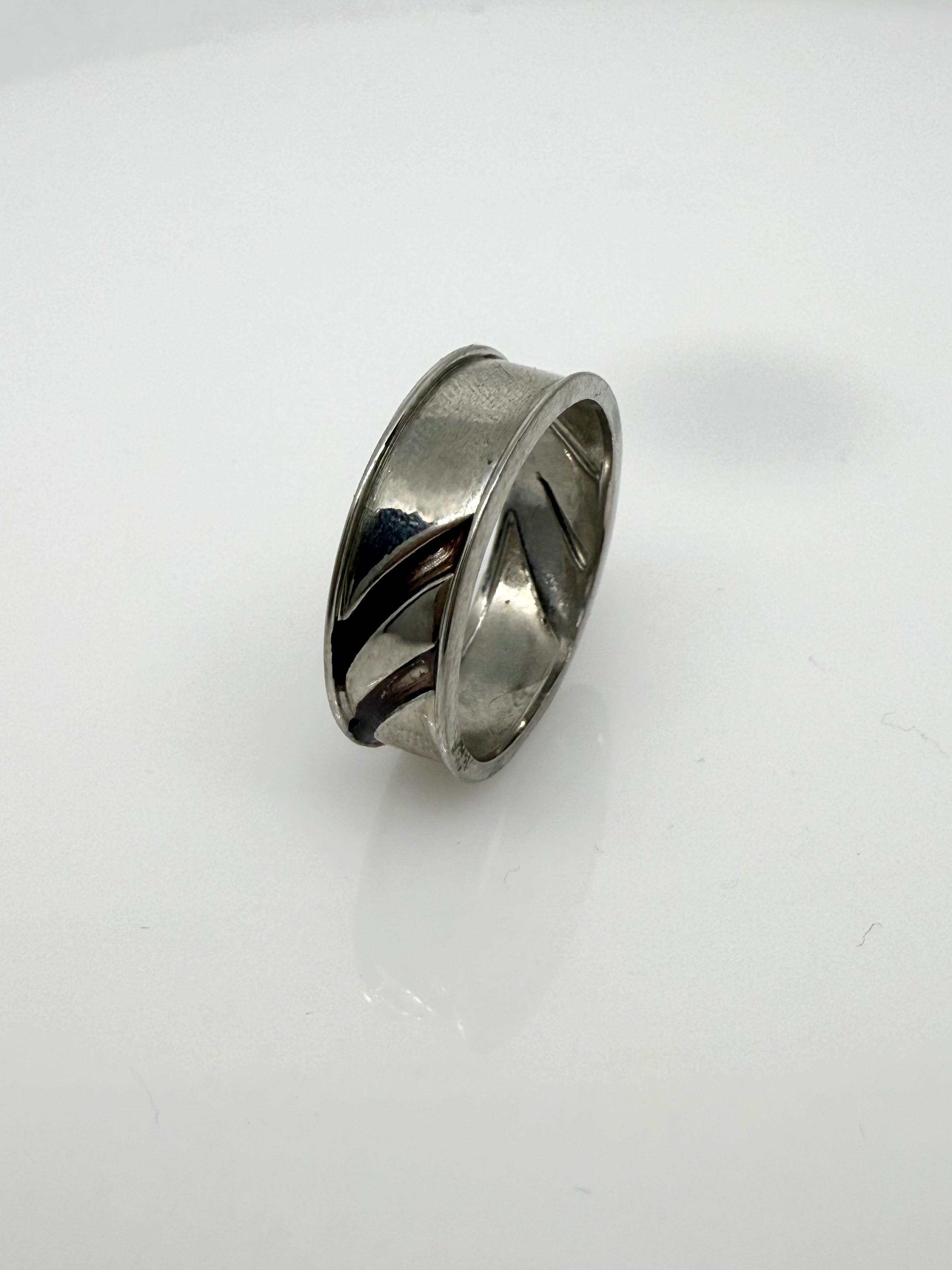 925 Sterling Silver Unity Ring| Thumb Ring for Men | UNISEX