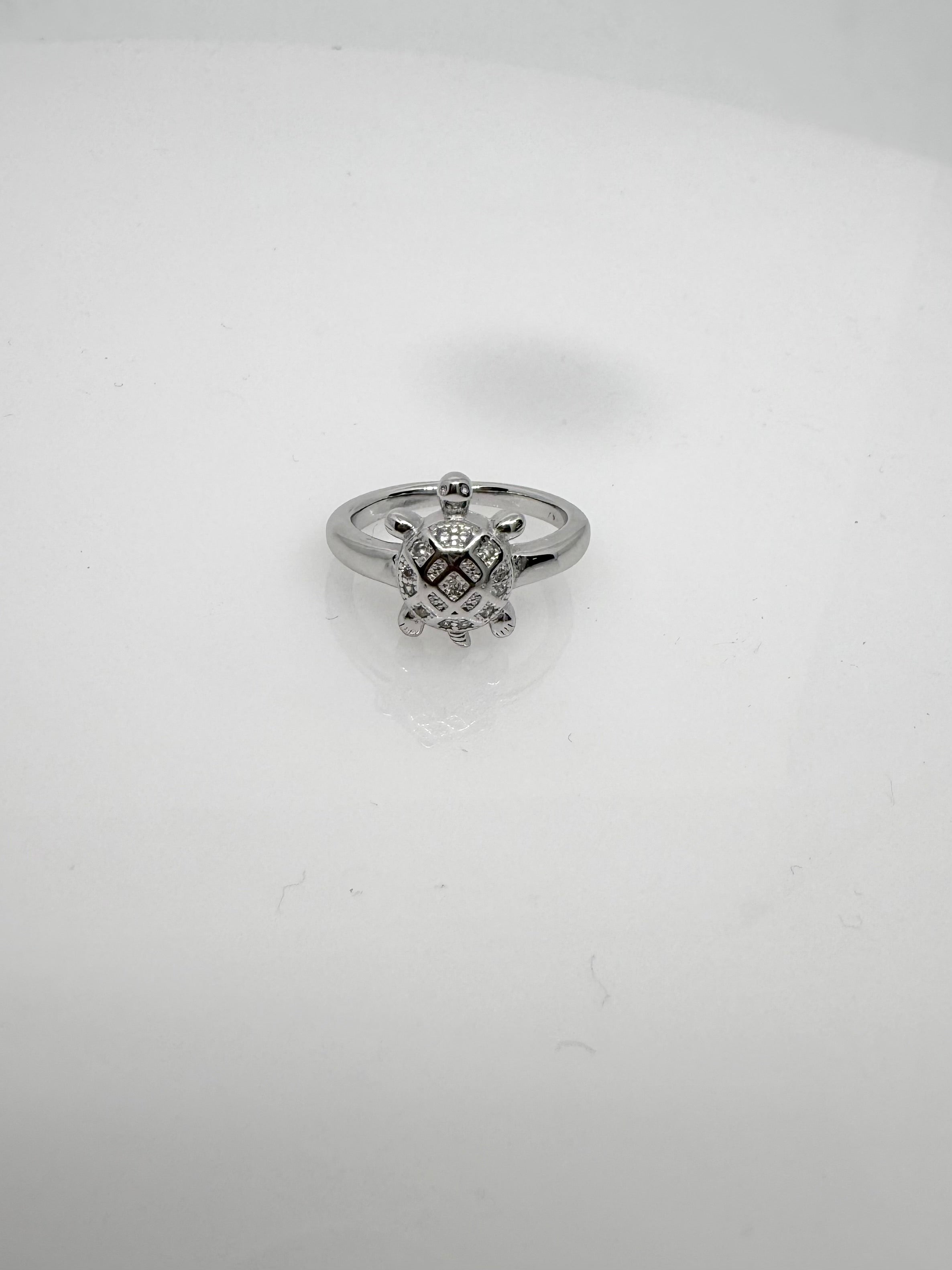 925 Sterling Silver Classic Tortoise Ring