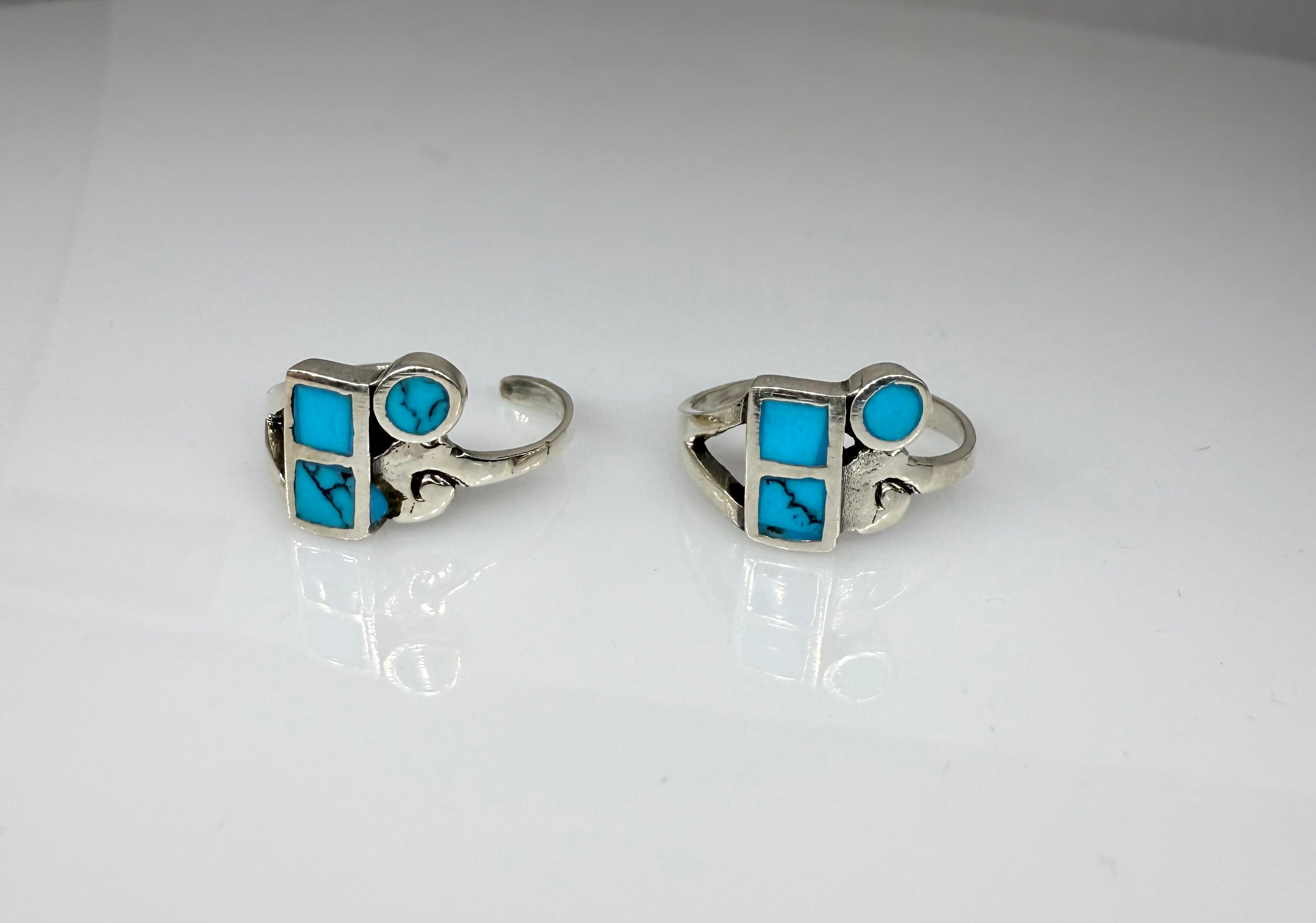 925 Sterling Silver toe rings (2 rings) | Free size