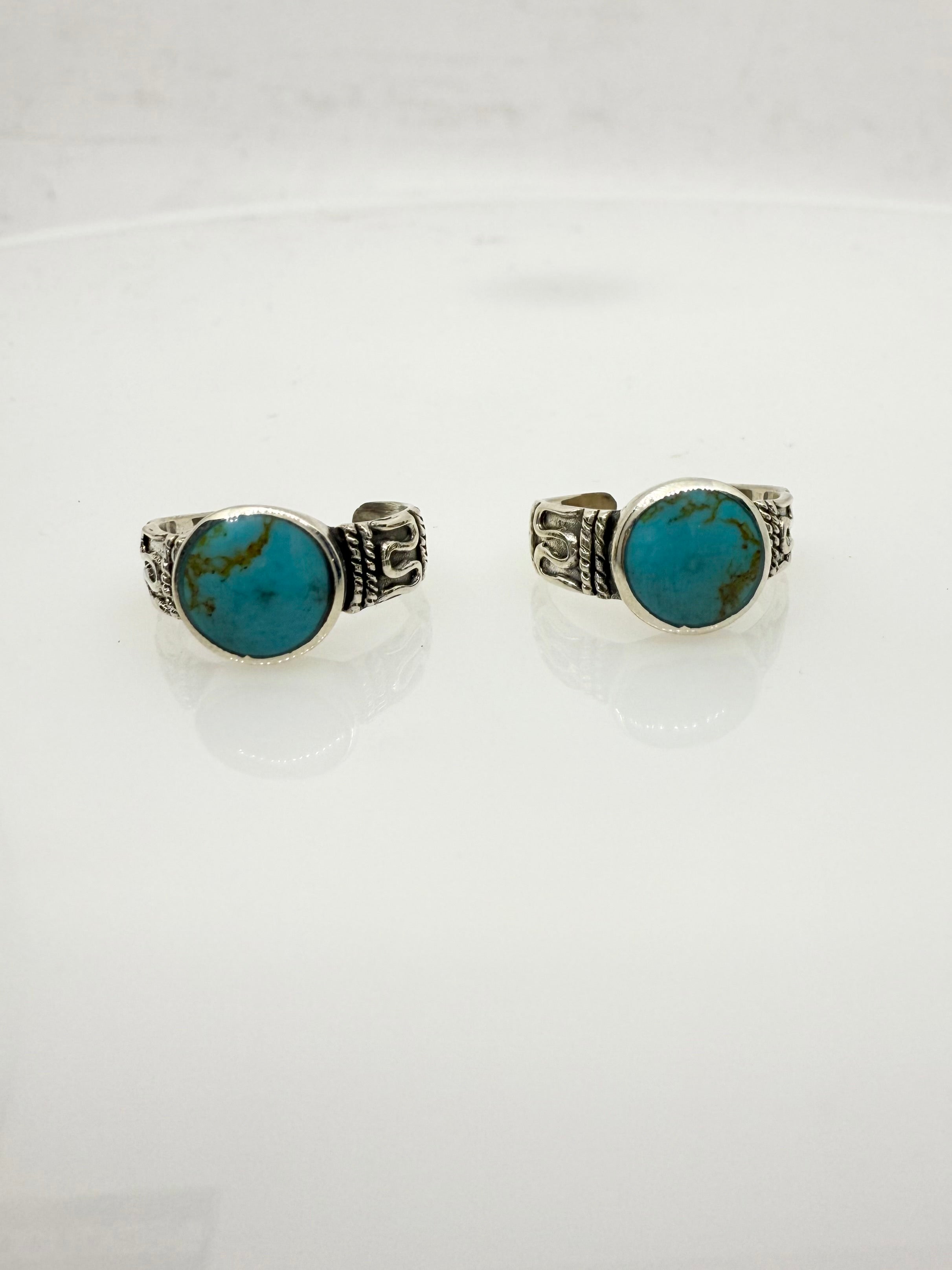 925 Sterling Silver Toe rings (2 rings) | Free Size