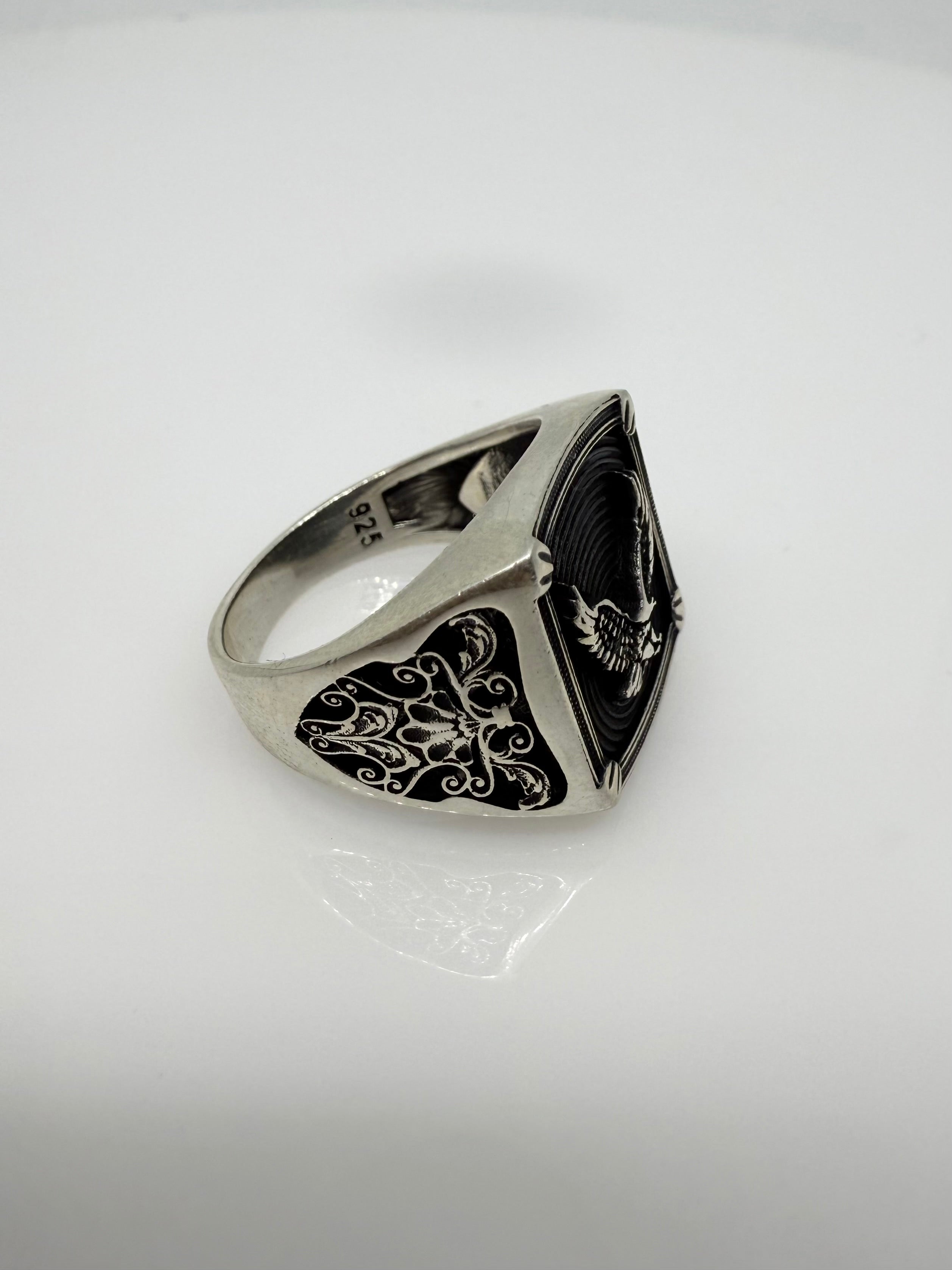925 Sterling Silver Ring for Men | Avian Edge
