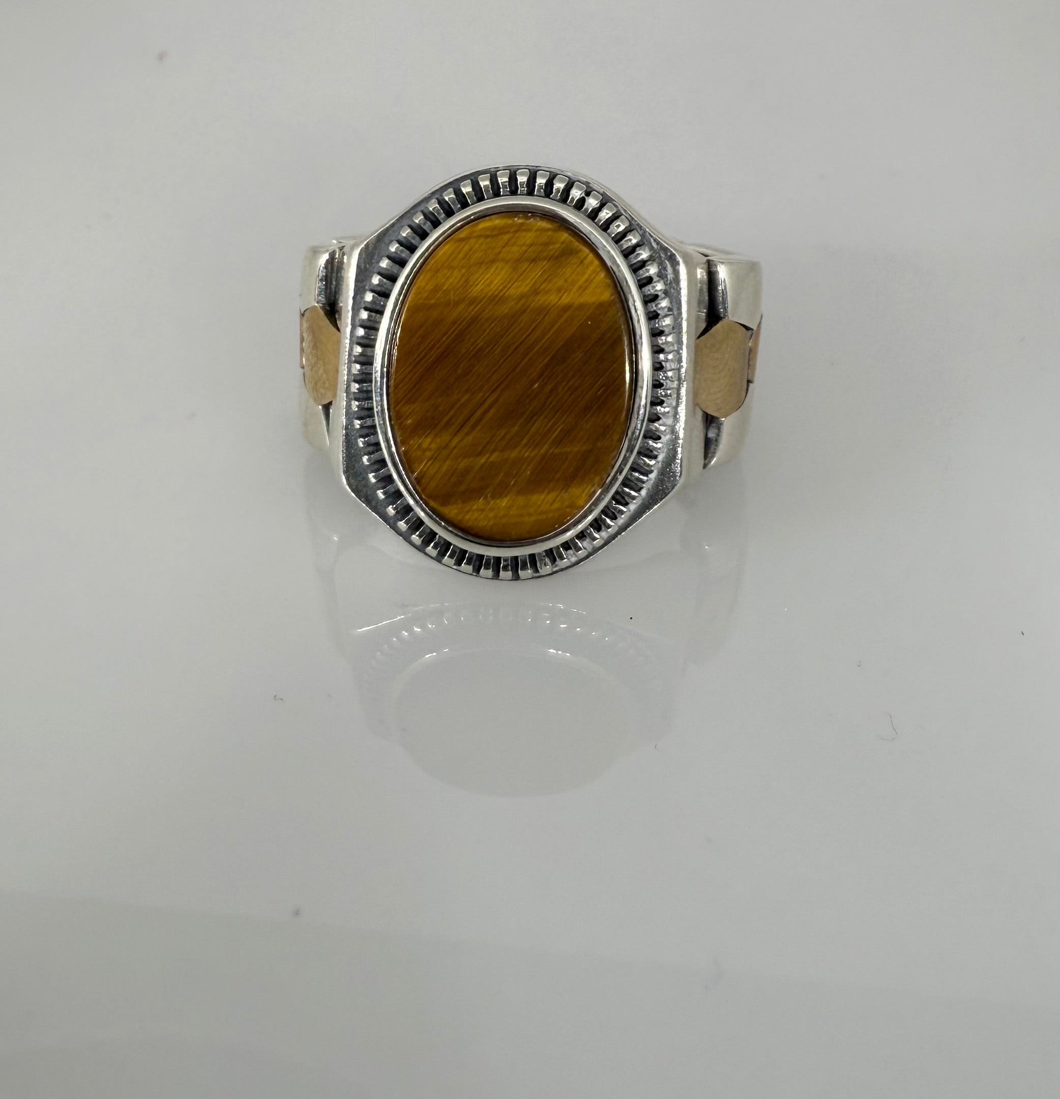 925 Sterling Silver Ring for Men | Anchor Band