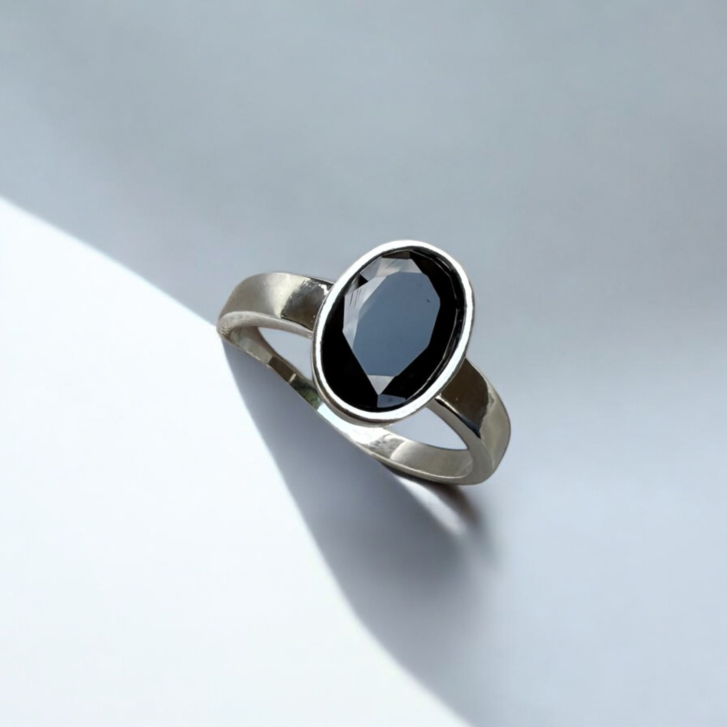 925 Sterling Silver Ring for Men | Shadow Sphere