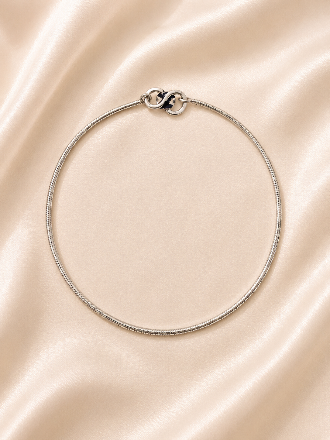 925 Sterling Silver Anklet | Single