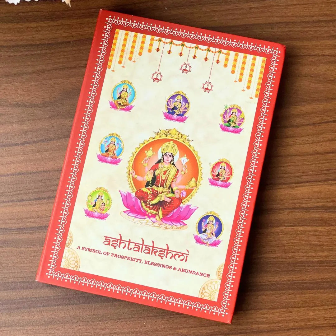 Pure 999 Silver Ashtalakshmi Coin Set (1 gram each, set of 8 coins)  | Festive Coin Gifting