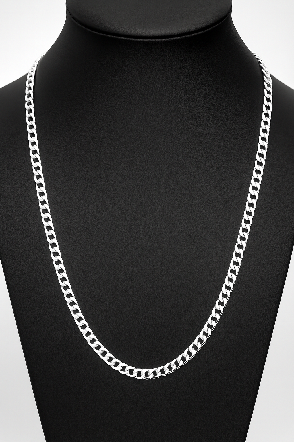 925 STERLING SILVER REGAL FIGARO MEN’S CHAIN