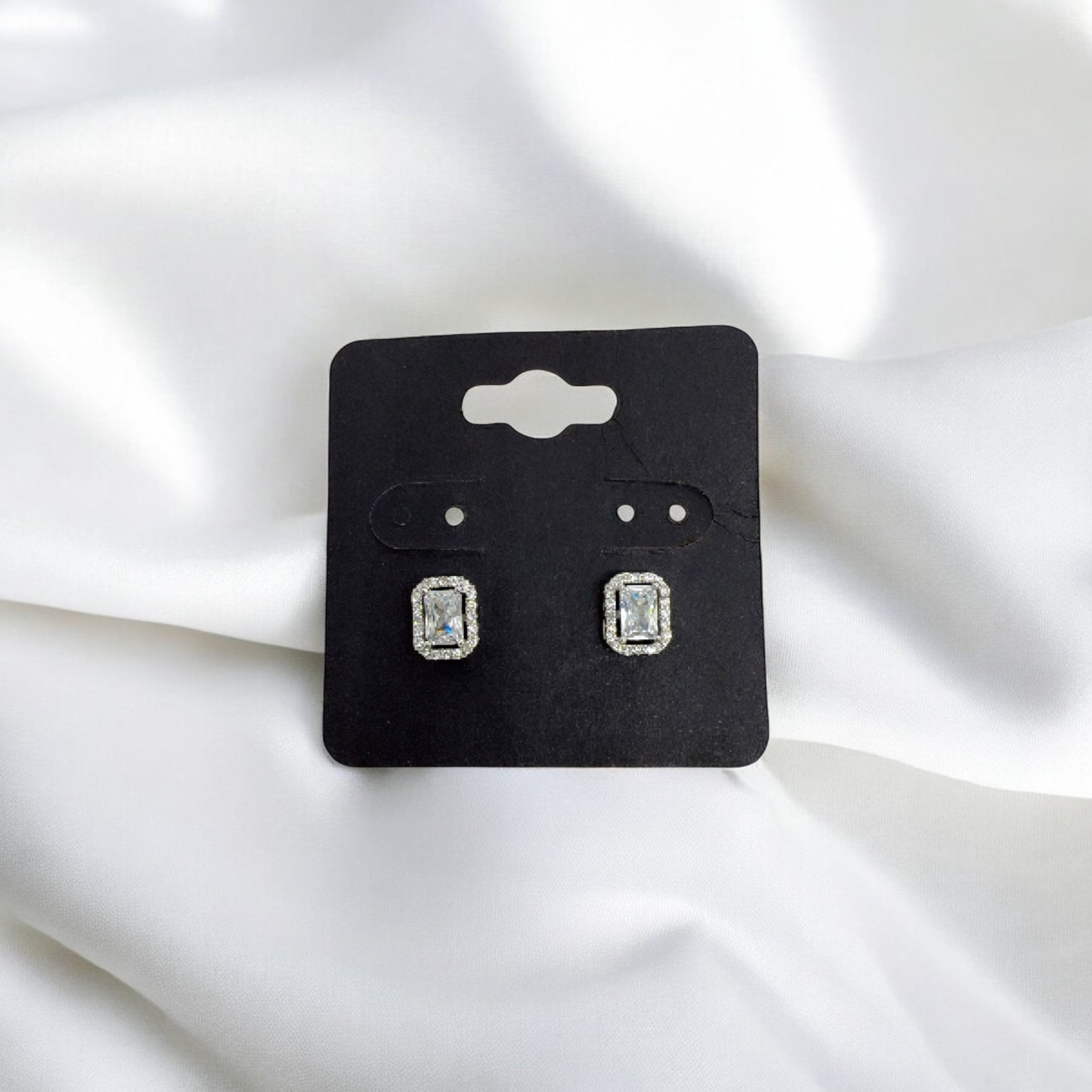 925 Sterling Silver Sleek Slice Studs |Everyday Wear studs
