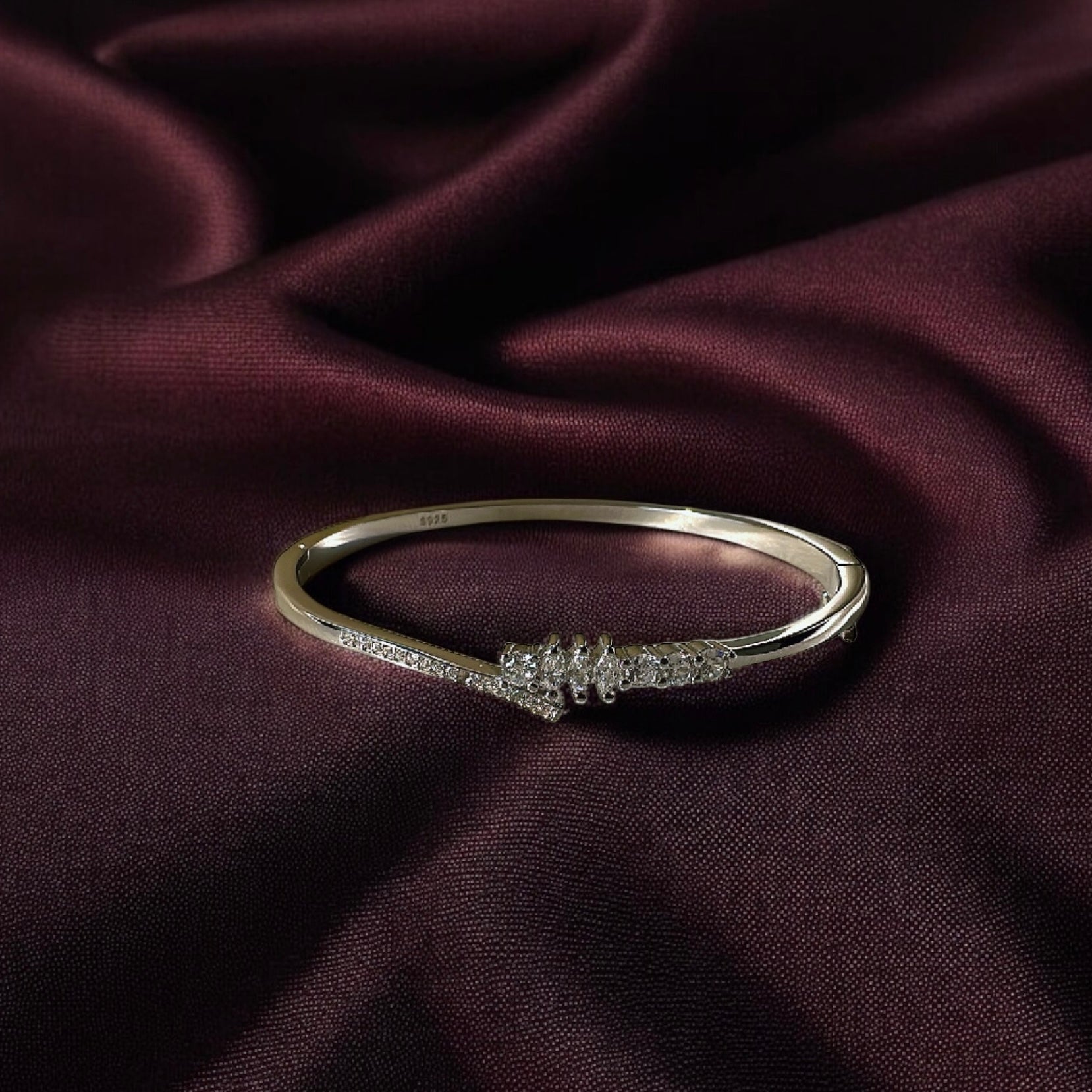 Classy Everyday Wear Bracelet | 925 Sterling Silver Bangle Bracelet