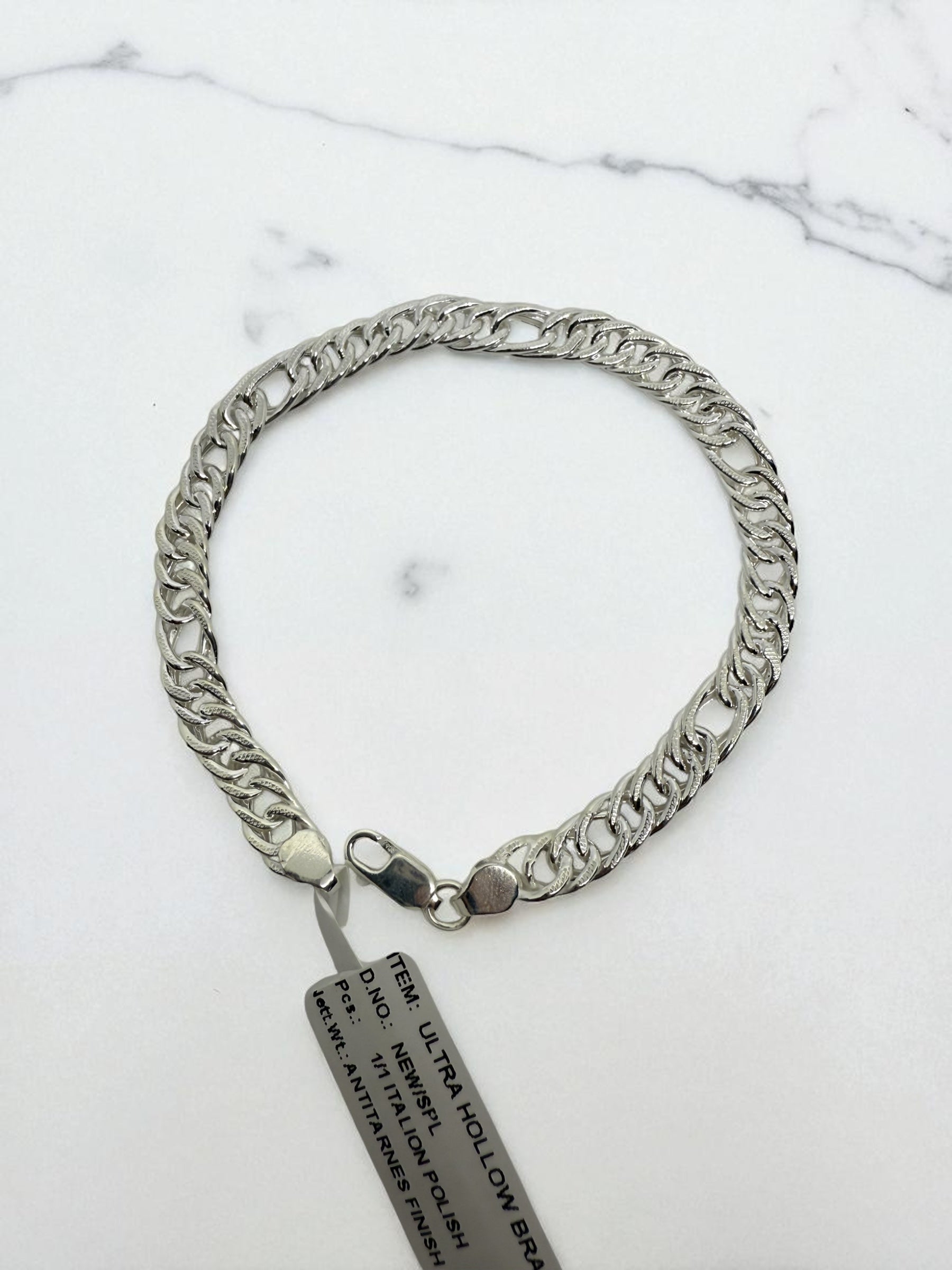 925 Sterling Silver link Men’s Bracelet