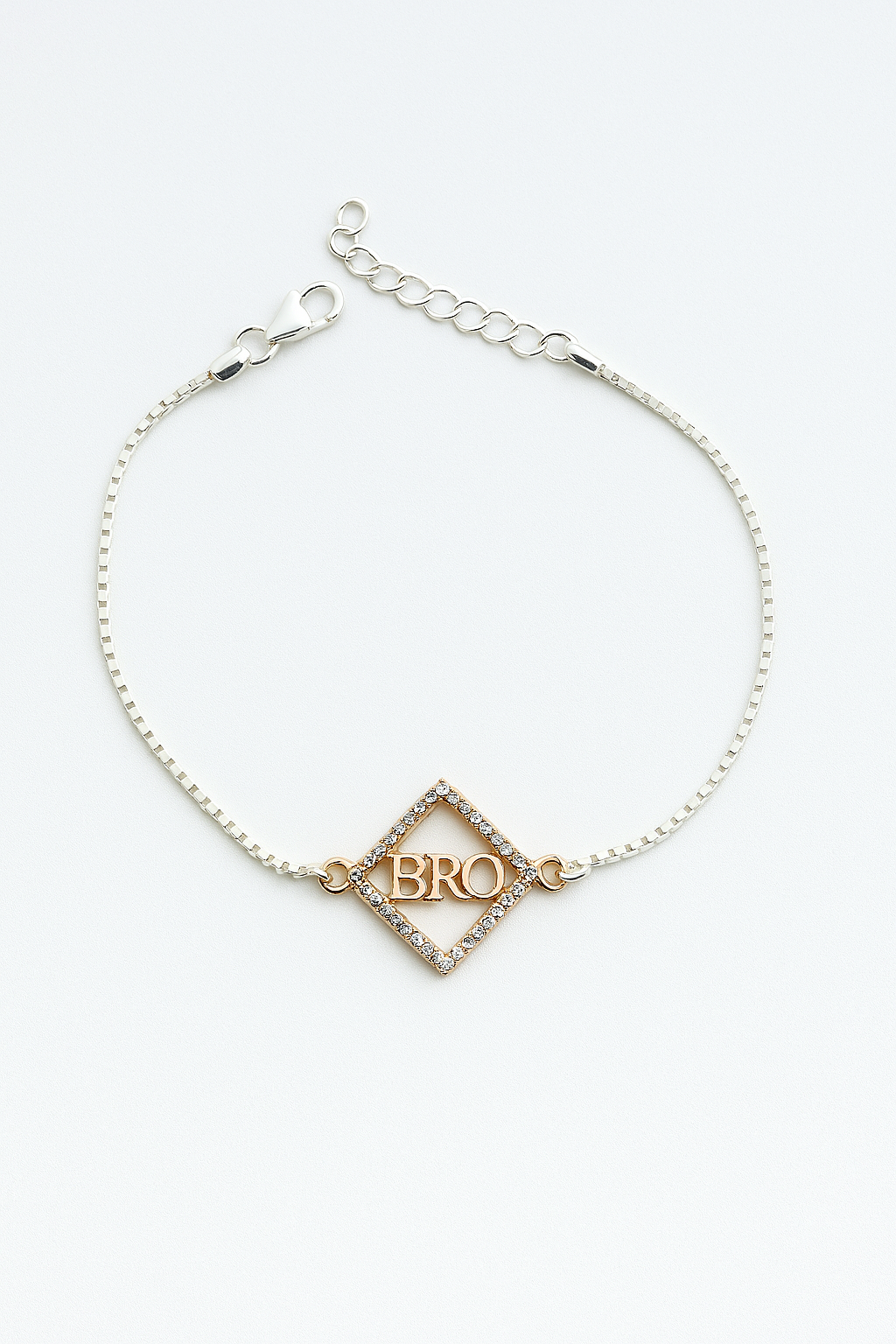 925 Sterling Silver Rakhi Bracelet | Bro