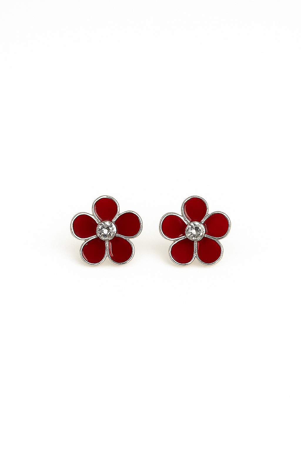 925 Sterling Silver Flower kid’s Earrings