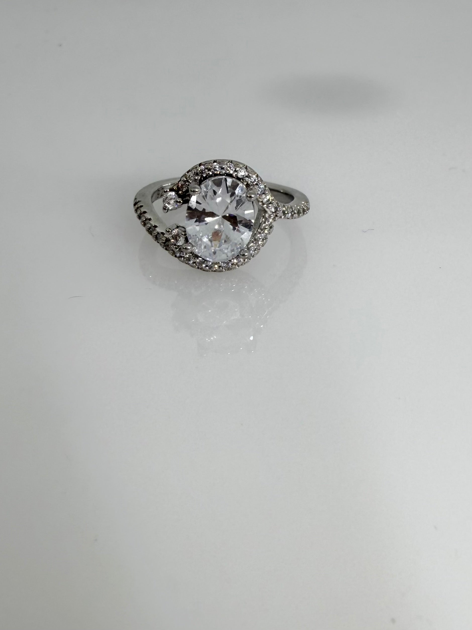 925 Sterling Silver Celestial Spiral Women Ring