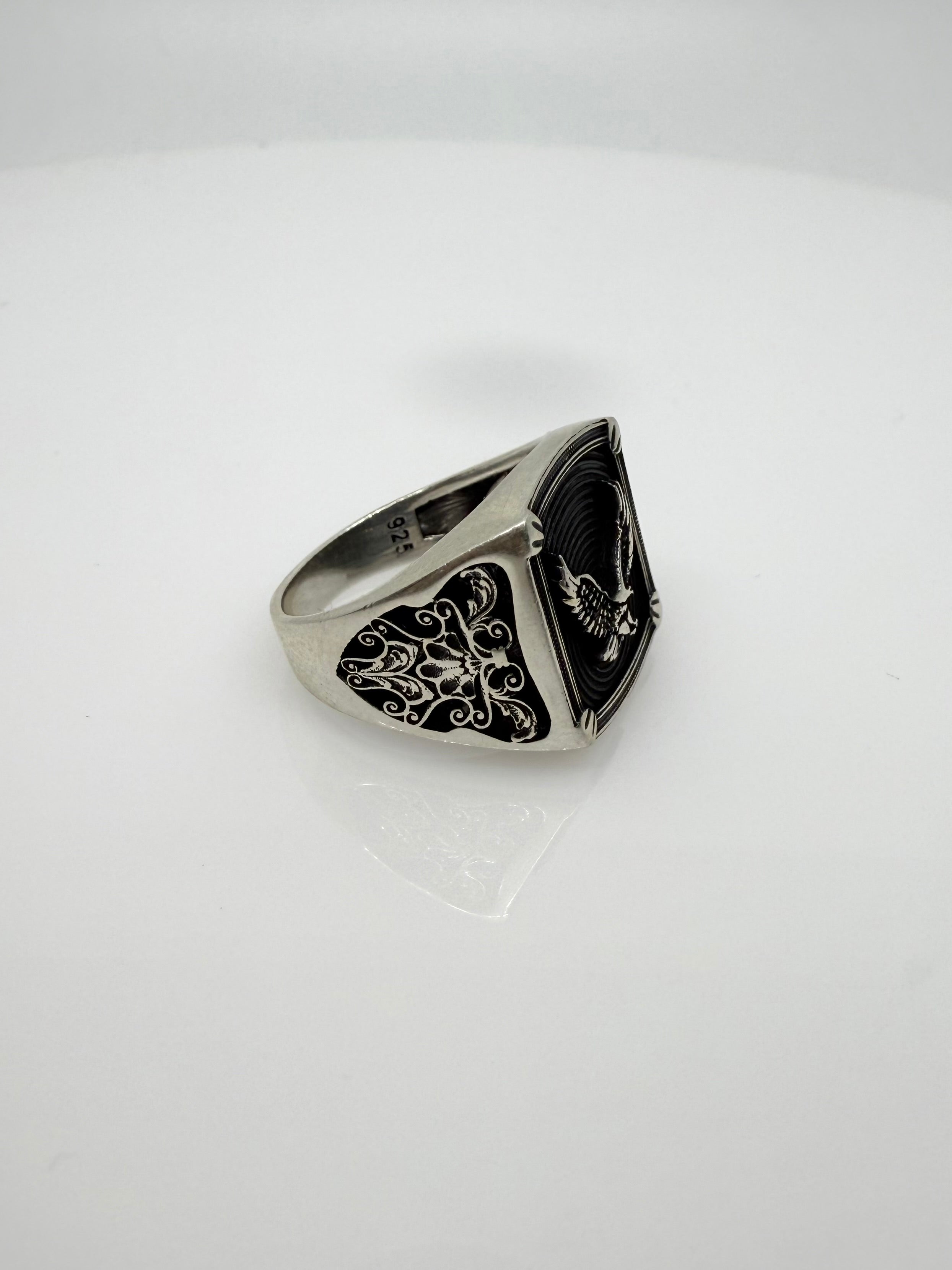 925 Sterling Silver Ring for Men | Avian Edge