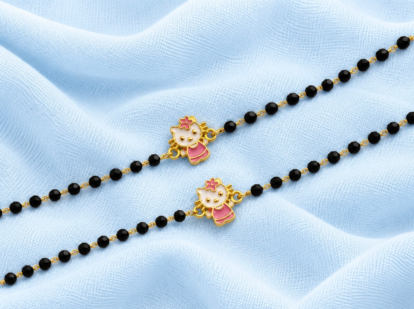 925 Sterling Silver Hello Kitty Newborn & Baby Nazariya