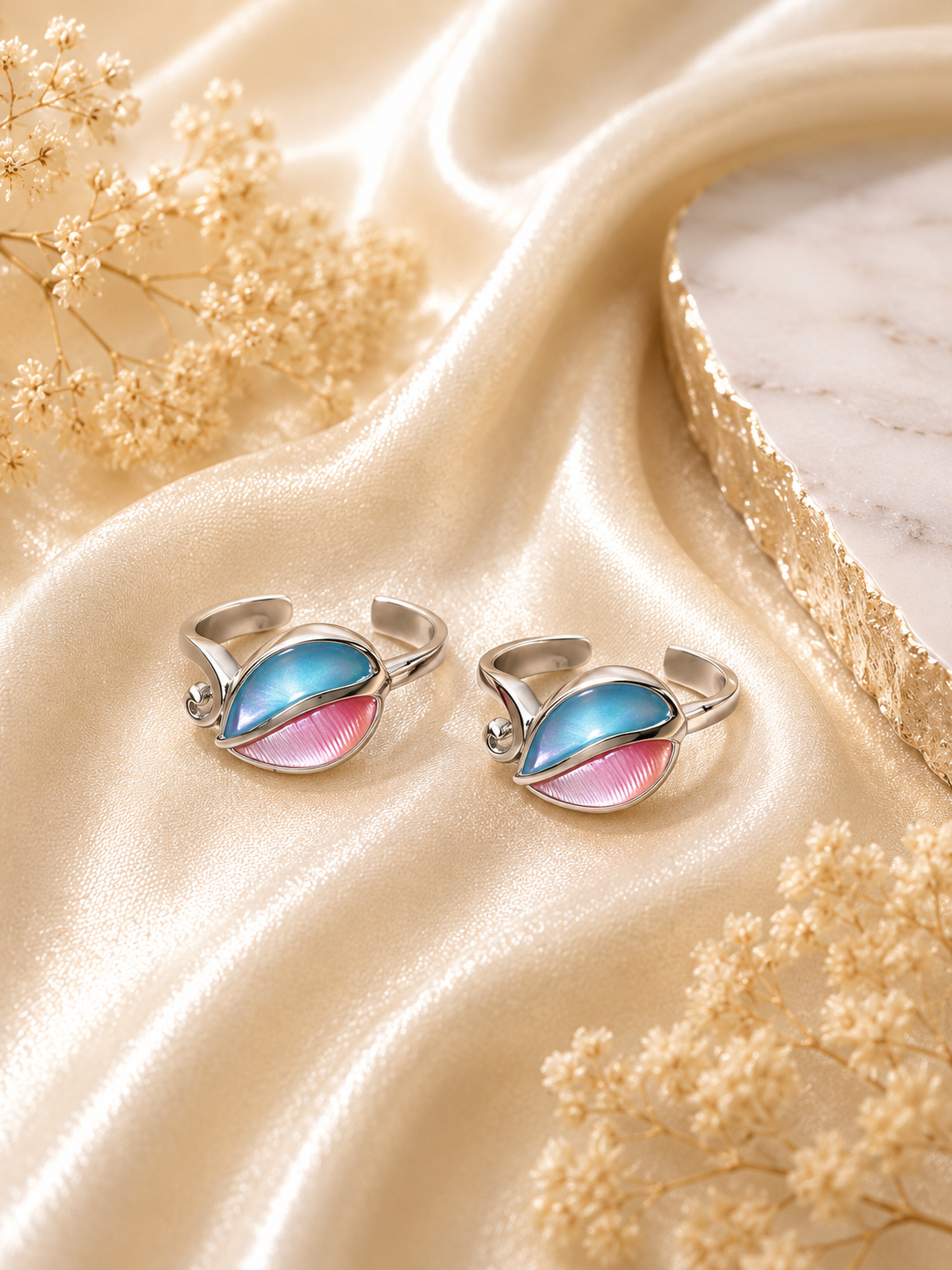 925 Sterling Silver Toe rings (2 rings) | Free size