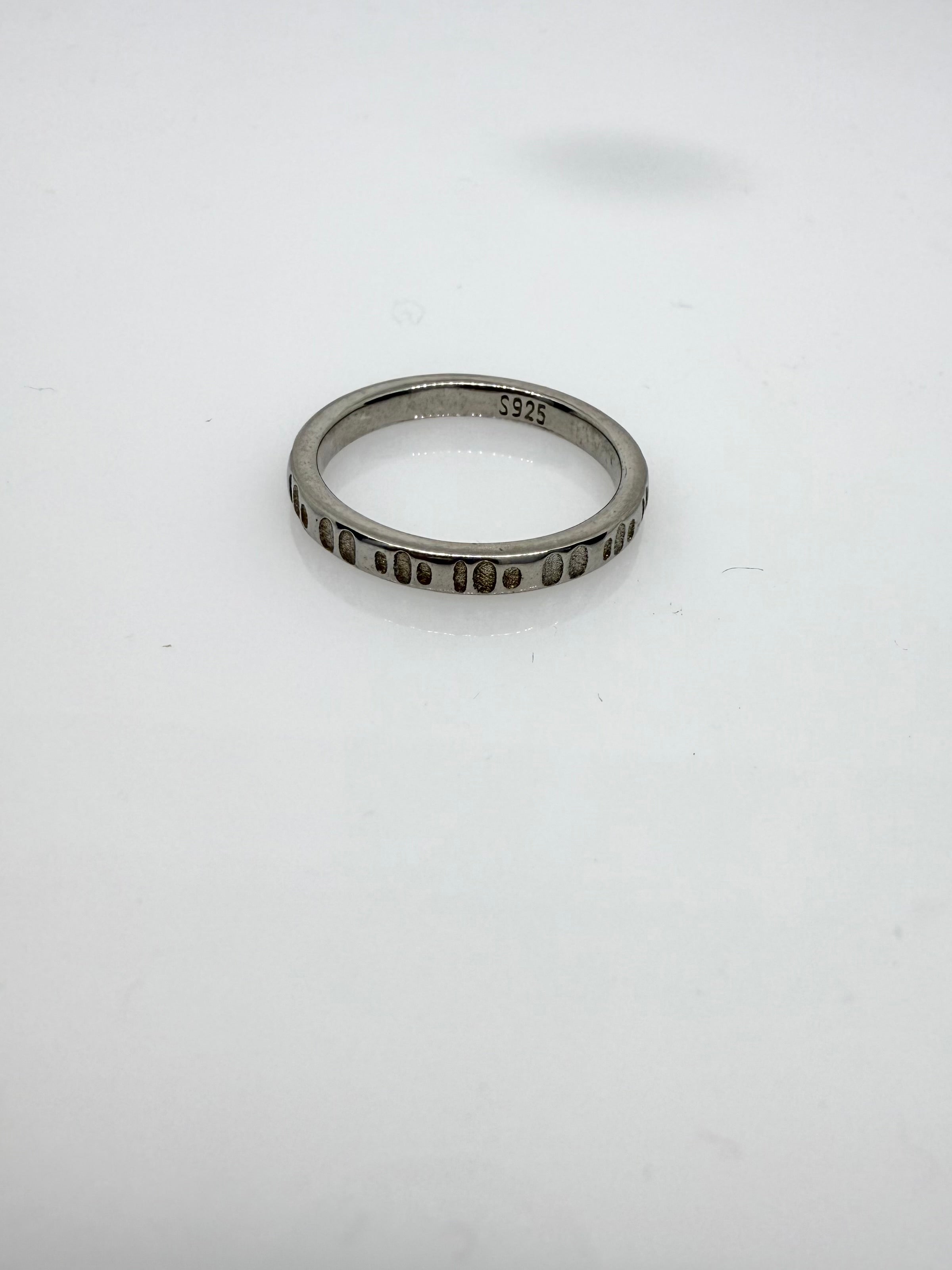 925 Sterling Silver Harmony Women Ring Band | UNISEX