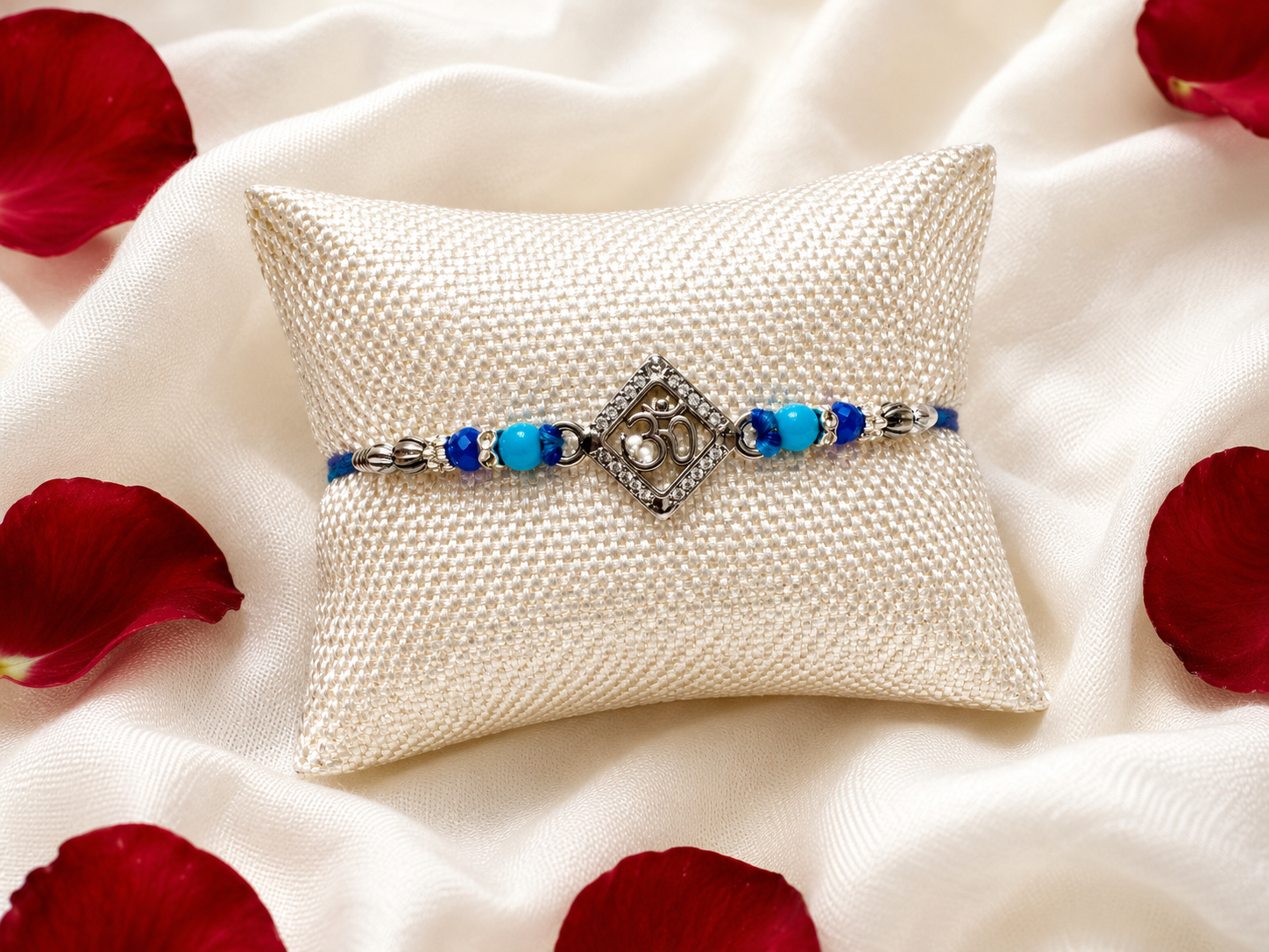 925 Sterling Silver Thread Rakhi | Om