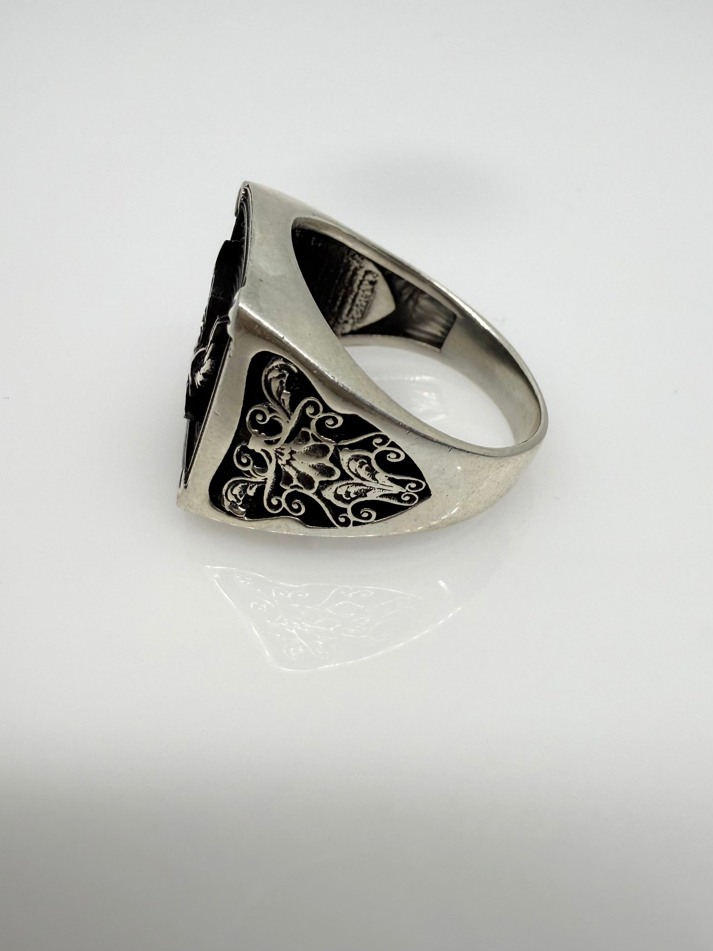 925 Sterling Silver Ring for Men | Avian Edge