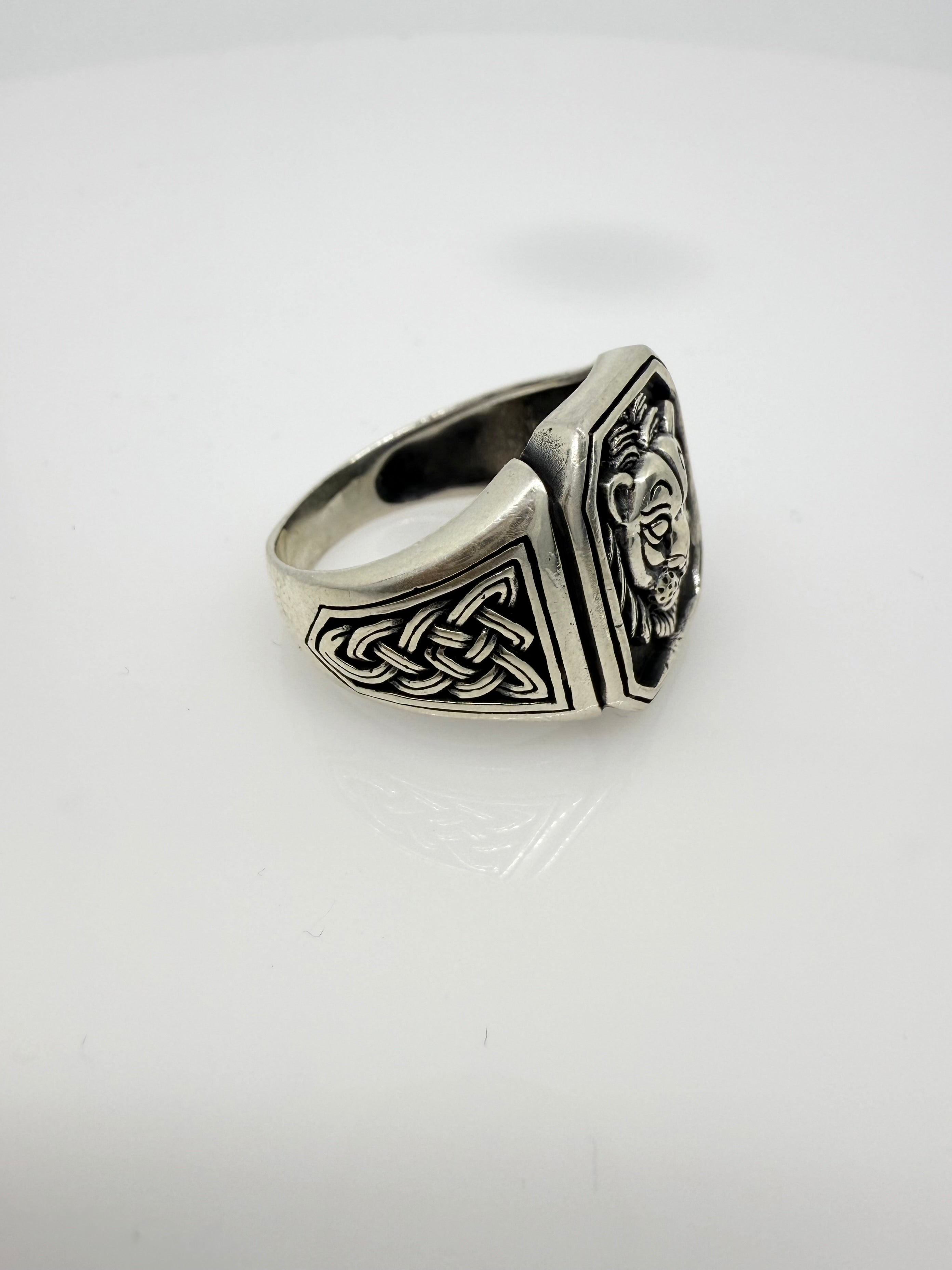 925 Sterling Silver Ring for Men | Regal Mane