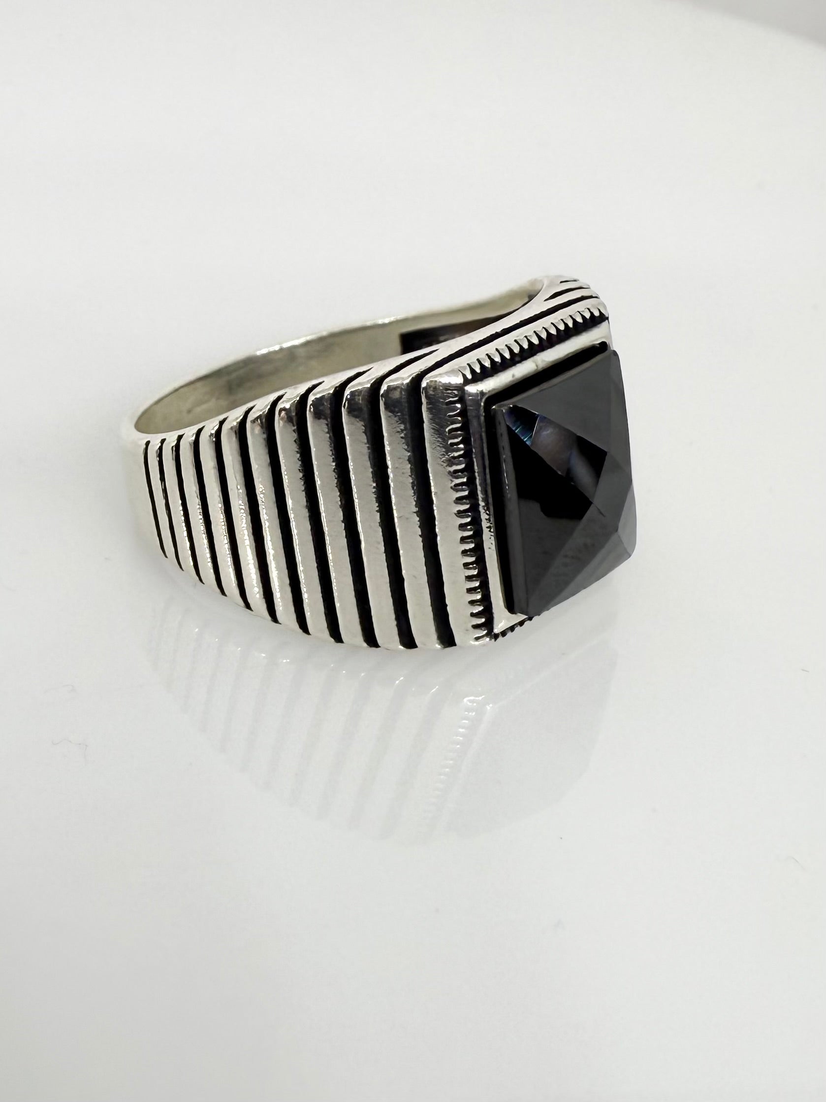 925 Sterling Silver Ring for Men | Slate Bond