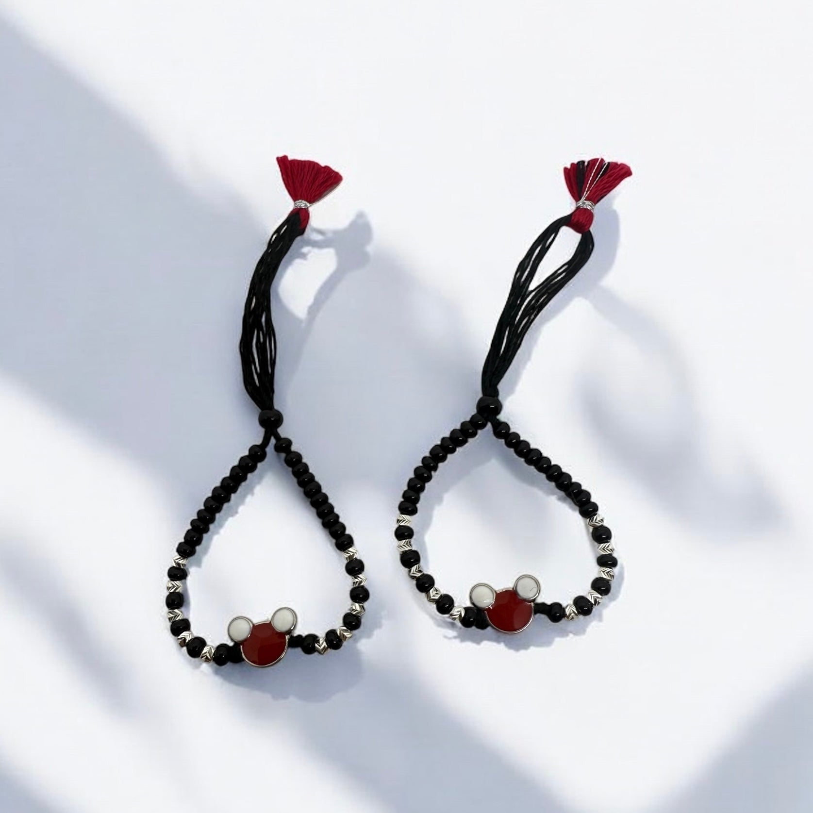 Kids Cartoon Thread Nazariya | Adjustable Thread Style | Ideal for New Borns | 925 Sterling Silver