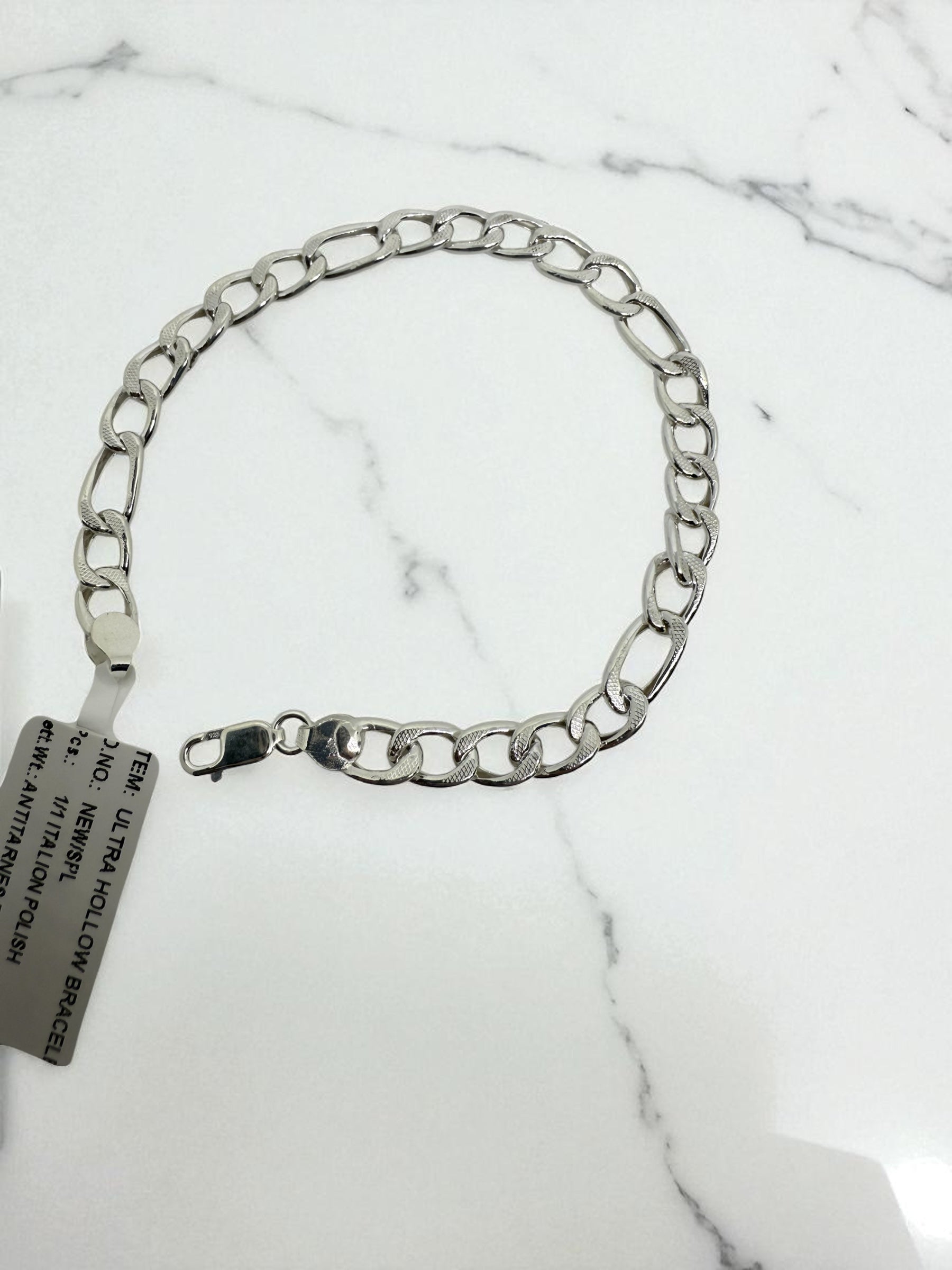 925 Sterling Silver Bangkok Men’s Bracelet