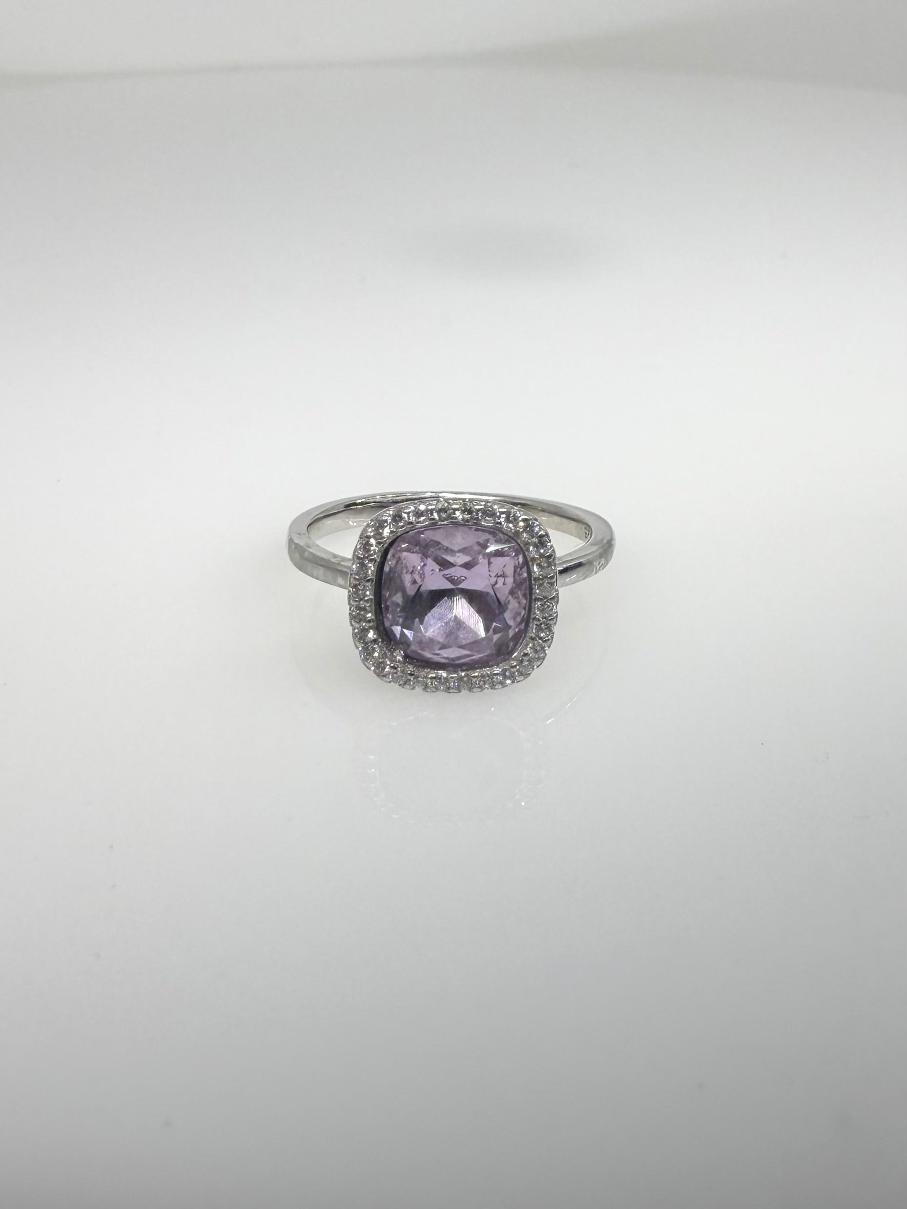 925 Sterling Silver Lilac Glow Women Ring