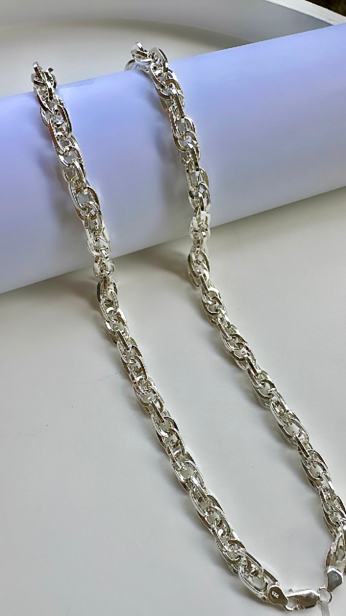 925 Sterling Silver Linked Luxe Men’s Chain