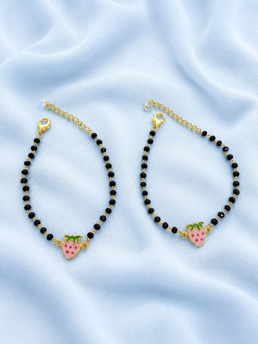 925 Sterling Silver Strawberry Newborn & Baby Nazariya